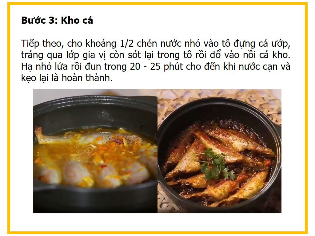 Công thức nấu món Cá phèn kho nghệ ngon tuyệt