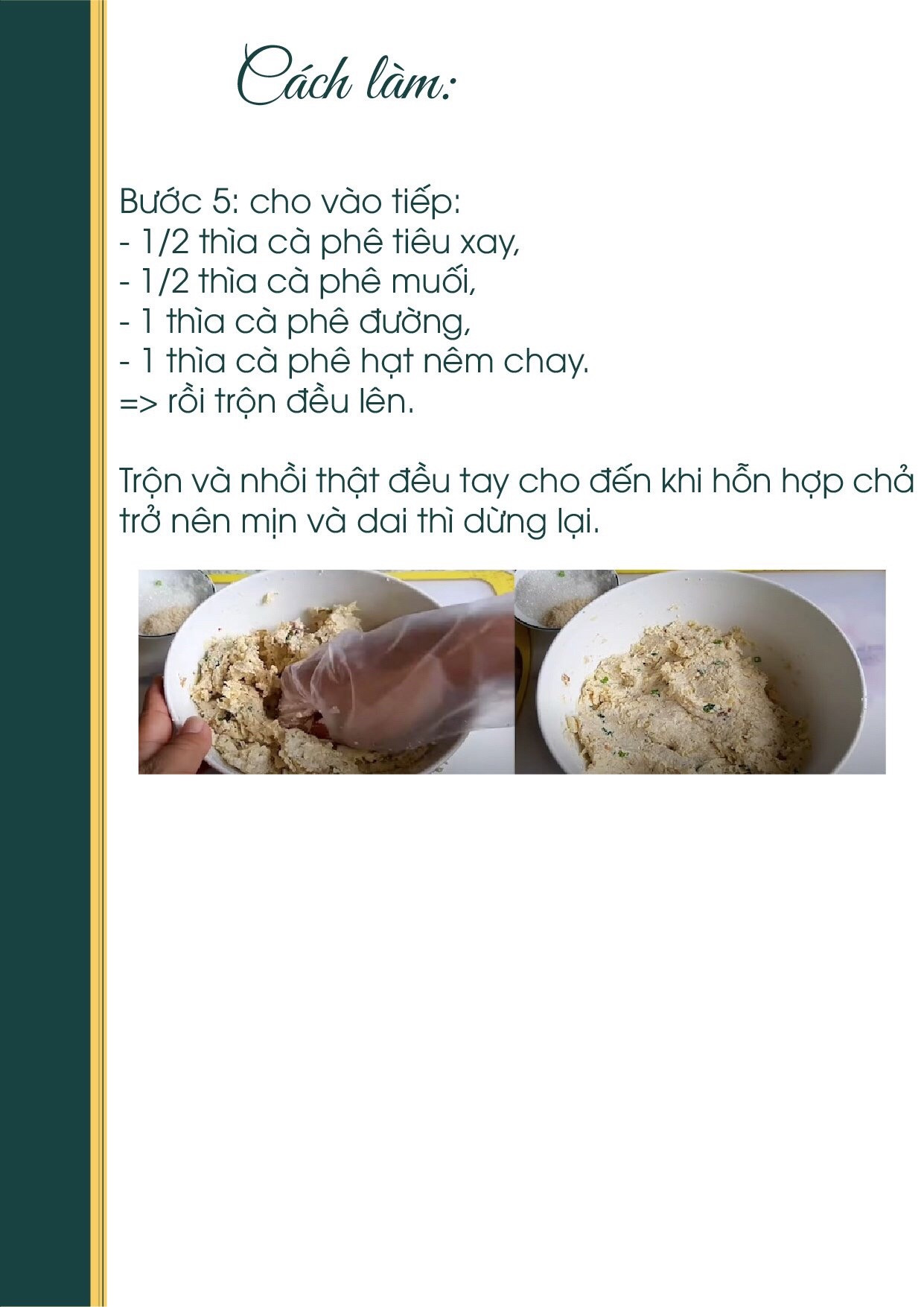 Công thức nấu món Canh Khổ Qua Nhồi Chả Chay ngon miệng