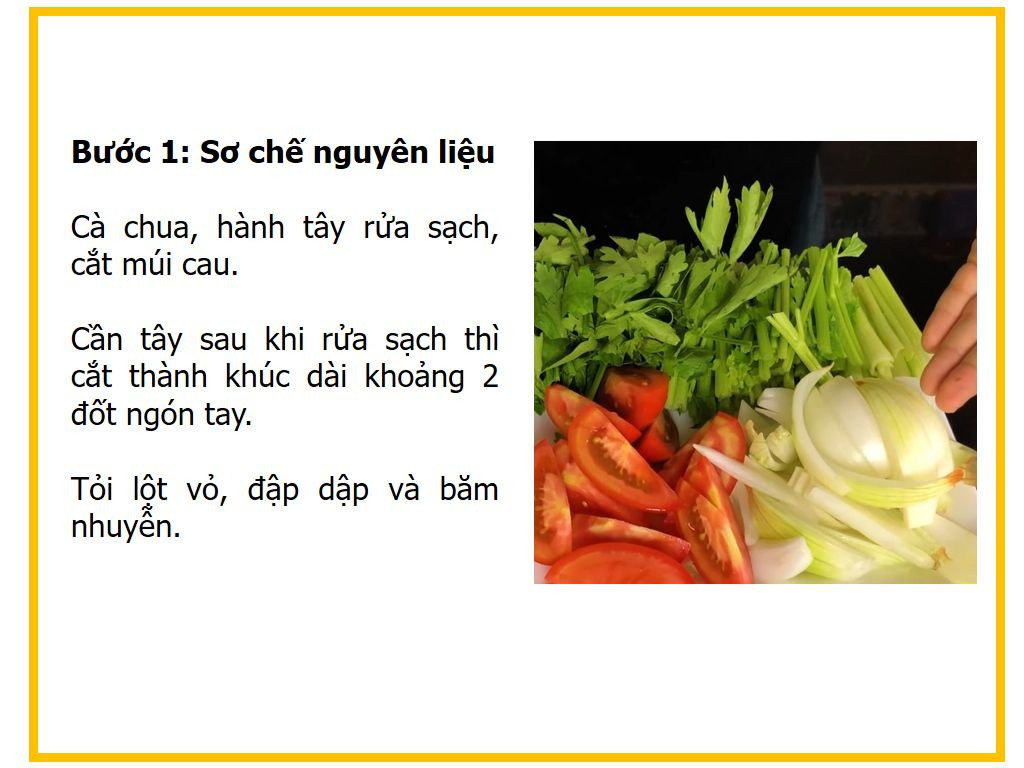 Công thức nấu món Thịt bò xào hành cần tây thơm ngon