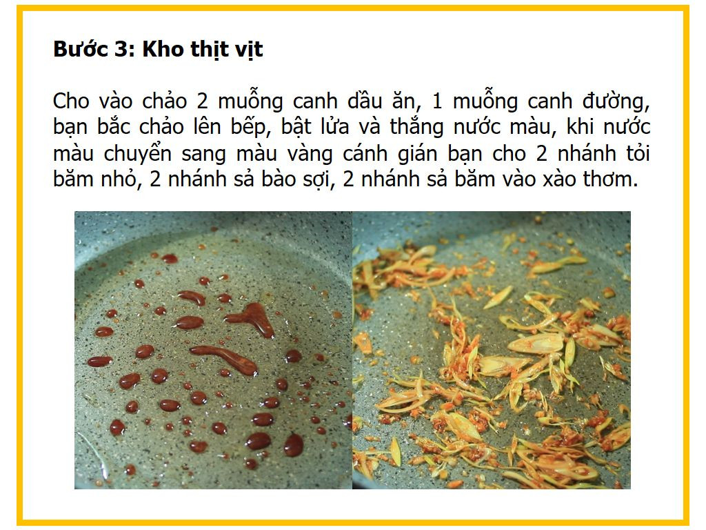 Công thức nấu món Vịt kho sả ớt truyền thống với nguyên liệu tươi ngon