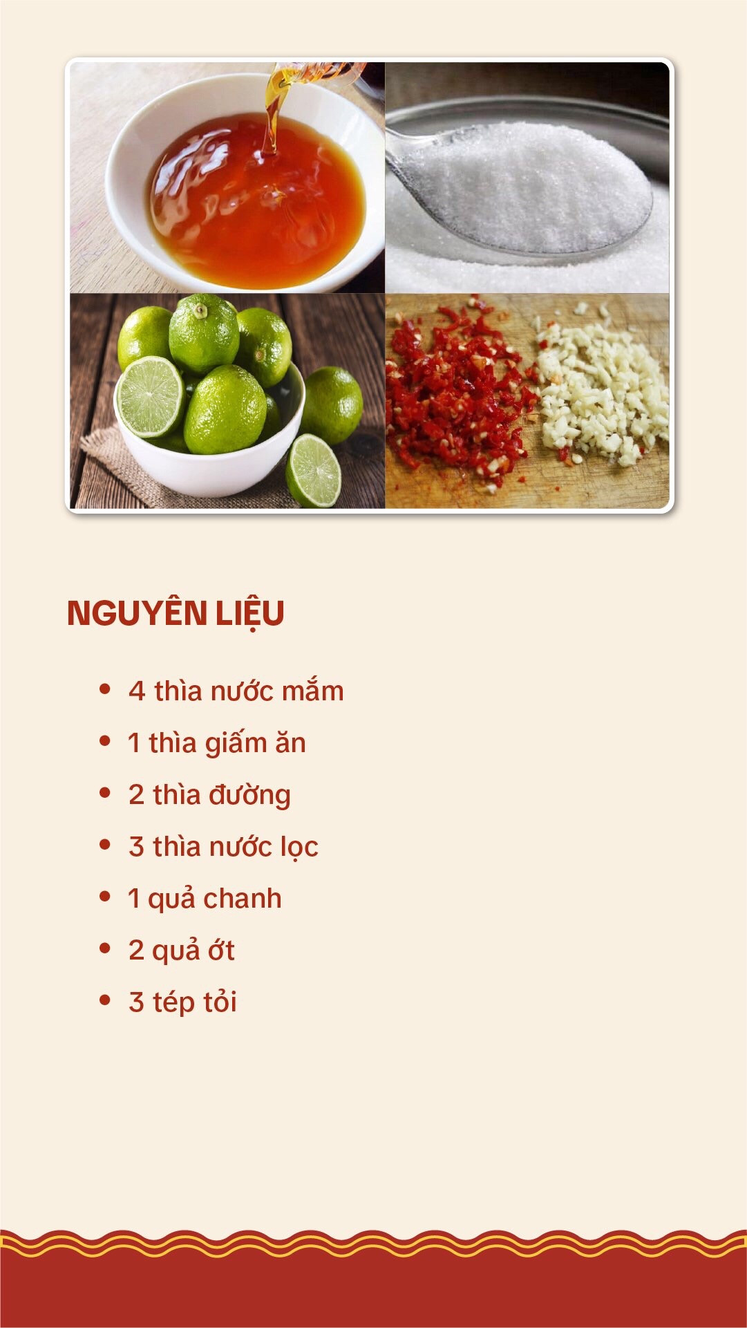 Công thức nước mắm chấm bánh cuốn chuẩn vị, chua cay mặn ngọt cân bằng