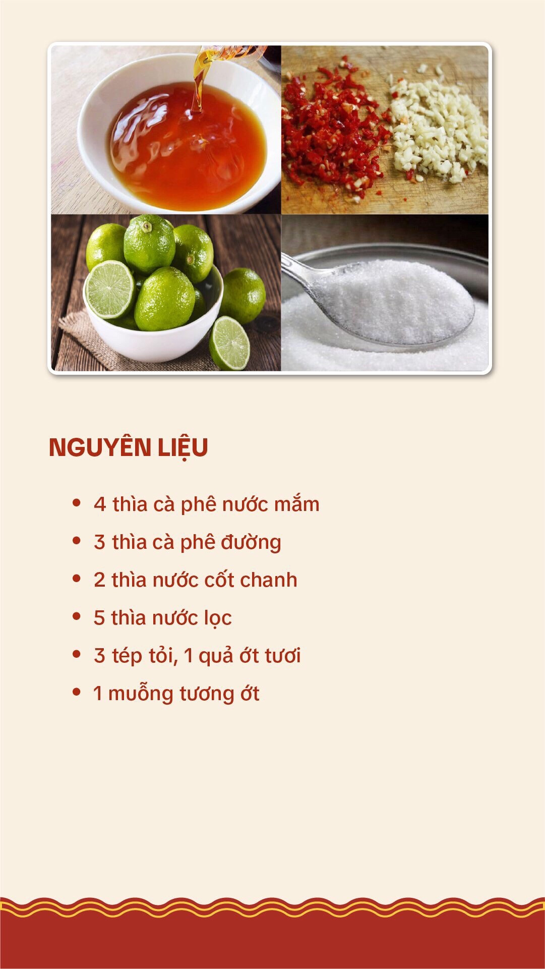 Công thức nước mắm tỏi ớt đơn giản mà ngon, cách làm chi tiết