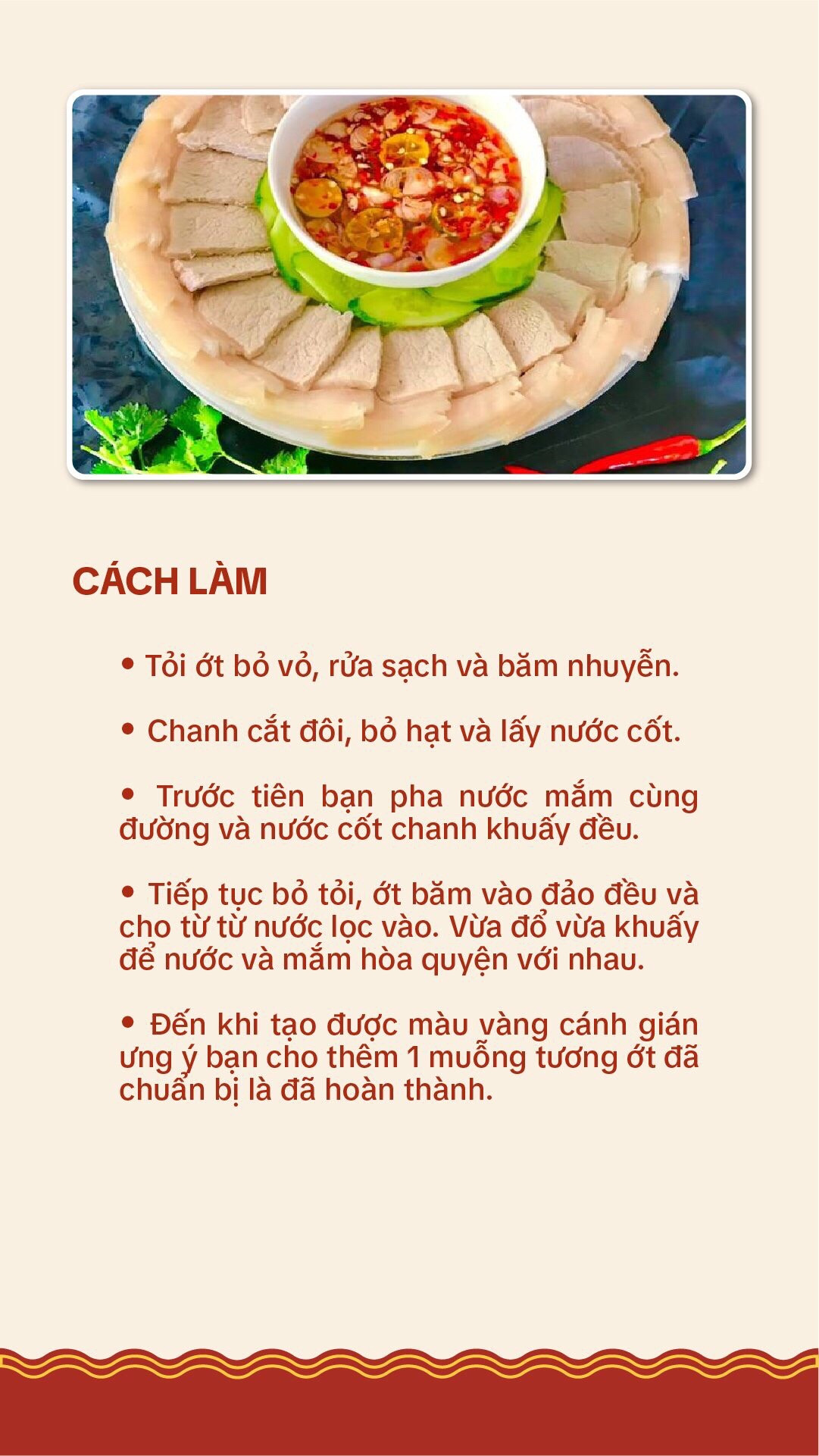 Công thức nước mắm tỏi ớt đơn giản mà ngon, cách làm chi tiết