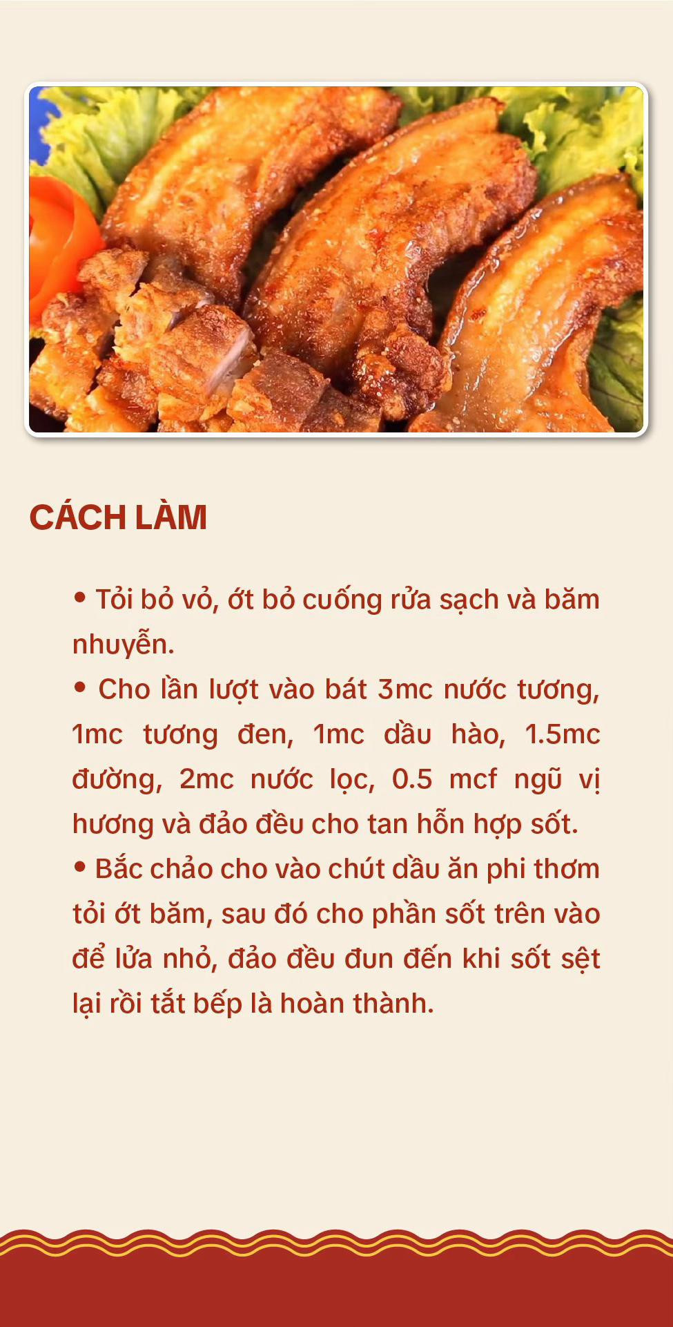 Công thức sốt chấm heo quay siêu ngon ăn là mê, bí quyết pha nước chấm tỏi ớt đậm đà