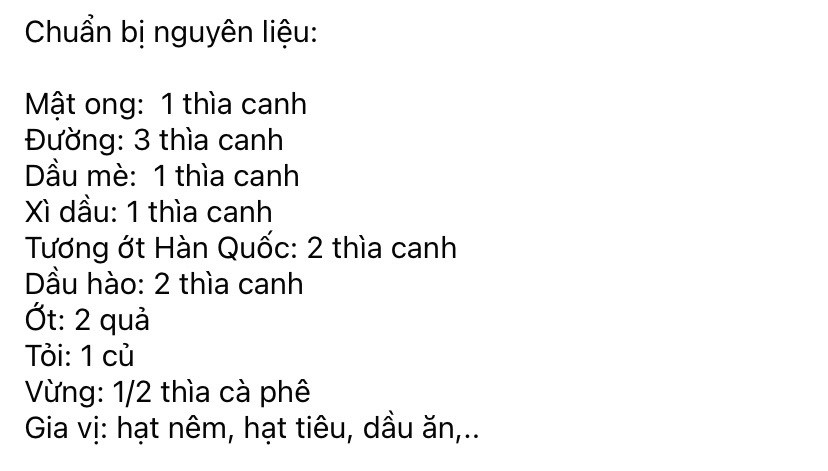 Công thức sốt HQ chấm đồ nướng ngon tuyệt