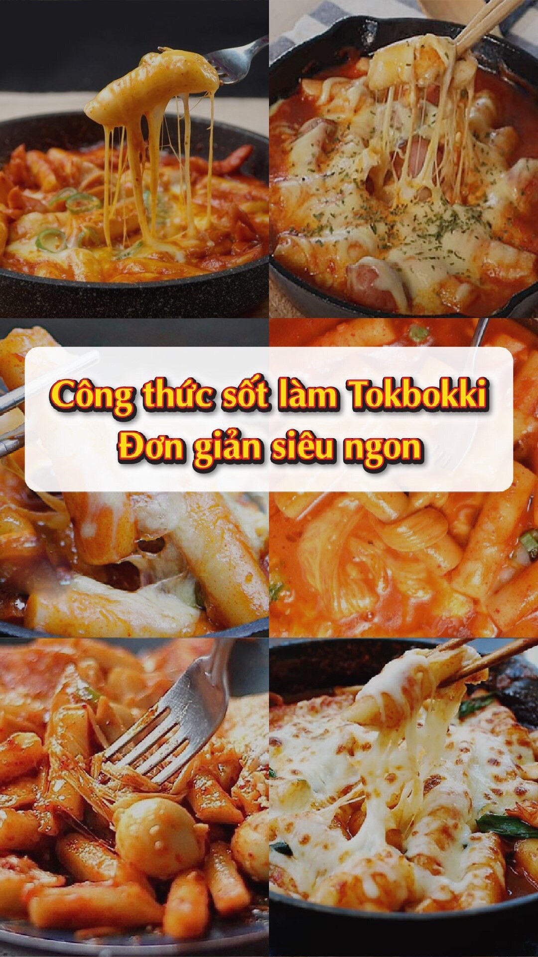 Công thức sốt làm Tokbokki phô mai đơn giản, siêu ngon với nước mắm Cô Bốn