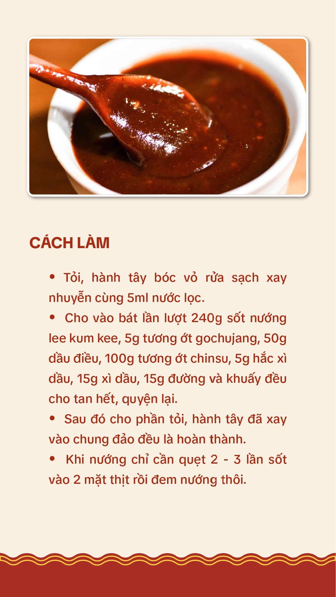 Công thức sốt nướng BBQ thơm ngon chuẩn vị với Lee Kum Kee và Gochujang