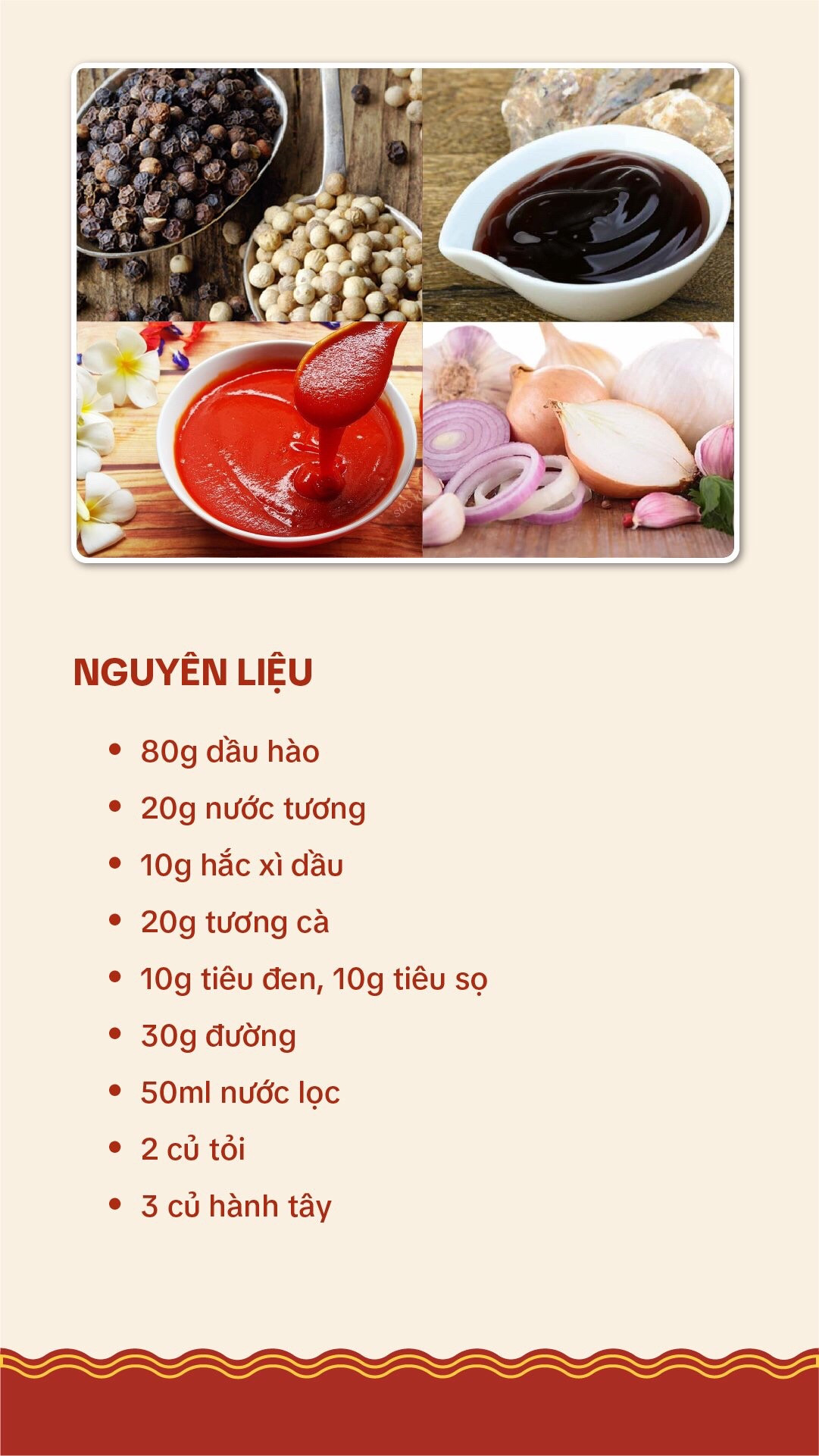 Công thức sốt tiêu đen làm bò bít tết (steak) ngon tại nhà