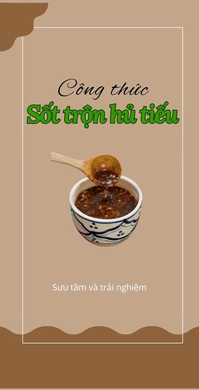 Công thức sốt trộn hủ tiếu ngon tuyệt với 3 cách làm đơn giản, dễ thực hiện tại nhà