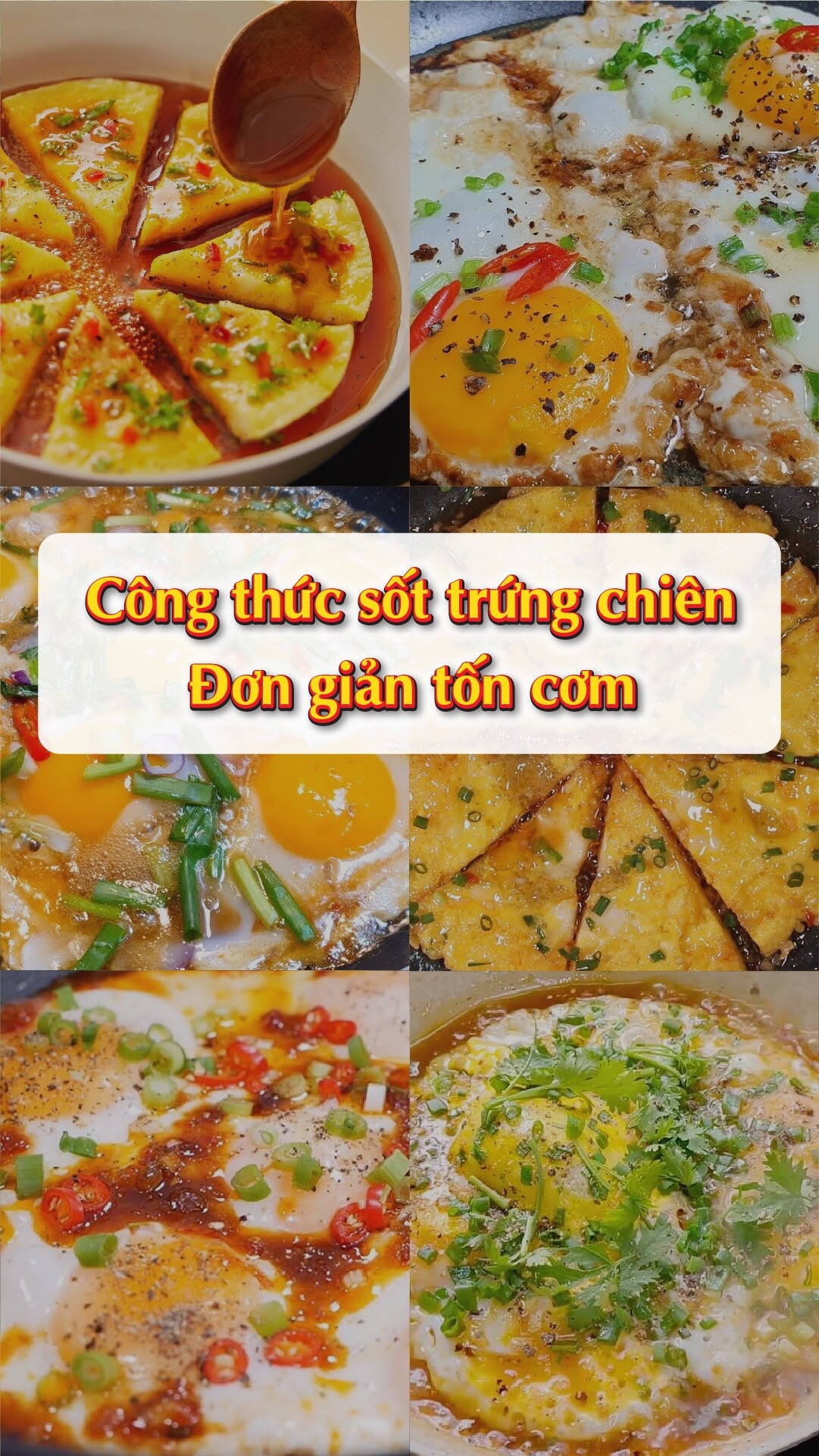 Công thức sốt trứng chiên đơn giản, dễ làm, ăn cực ngon