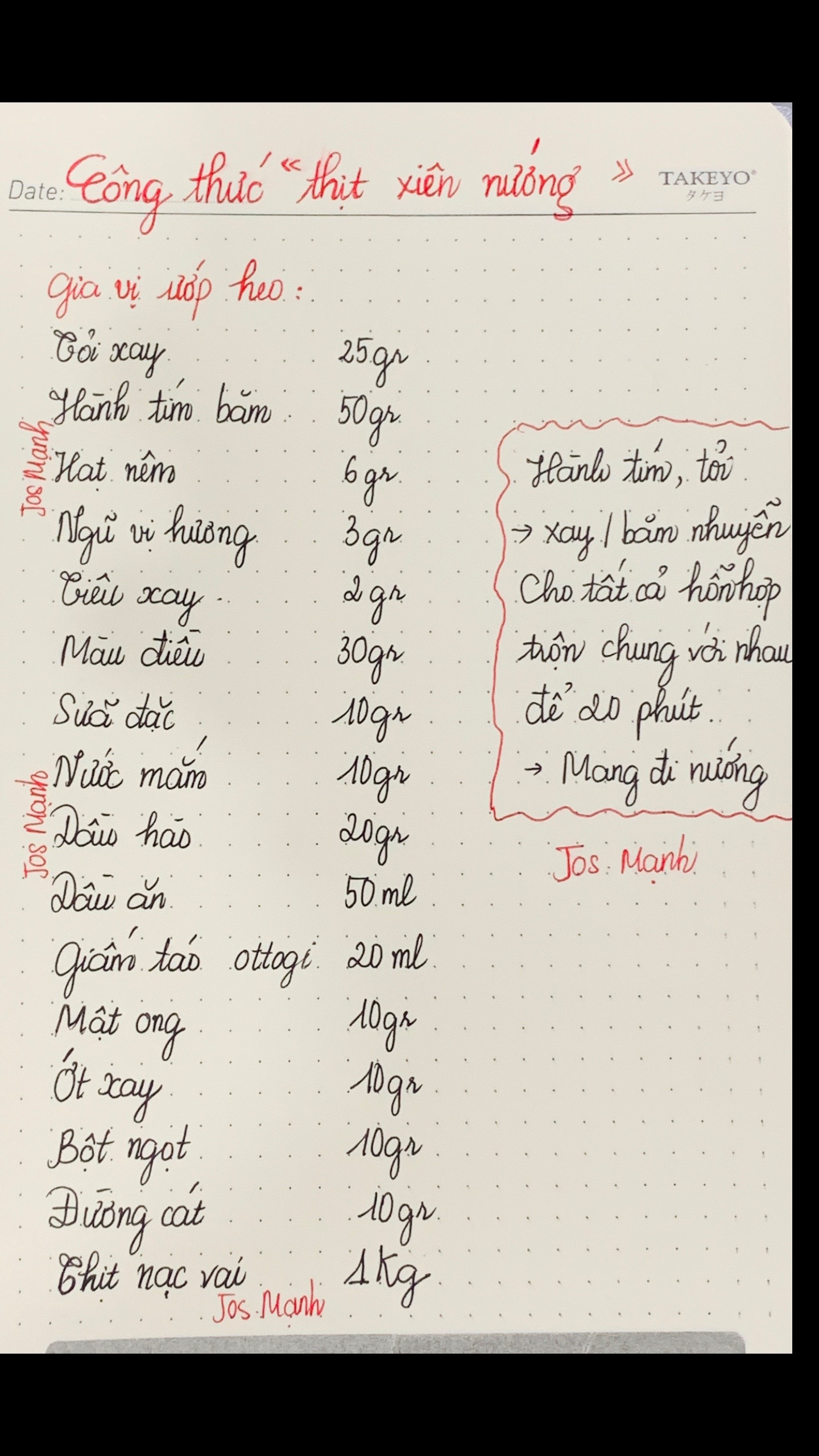 Công thức ướp thịt xiên nướng ngon bất bại với gia vị đậm đà