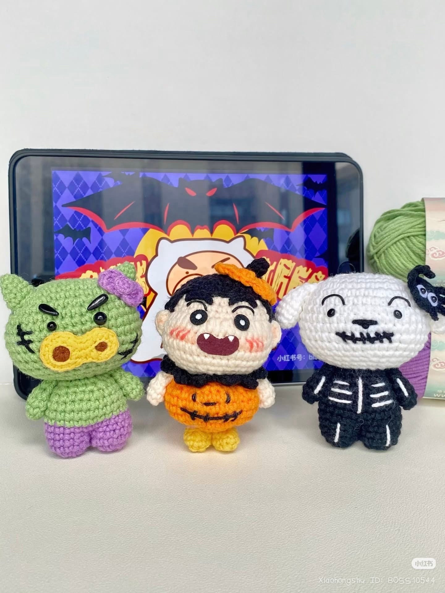 Crayon Shin-chan Halloween Amigurumi Crochet Pattern