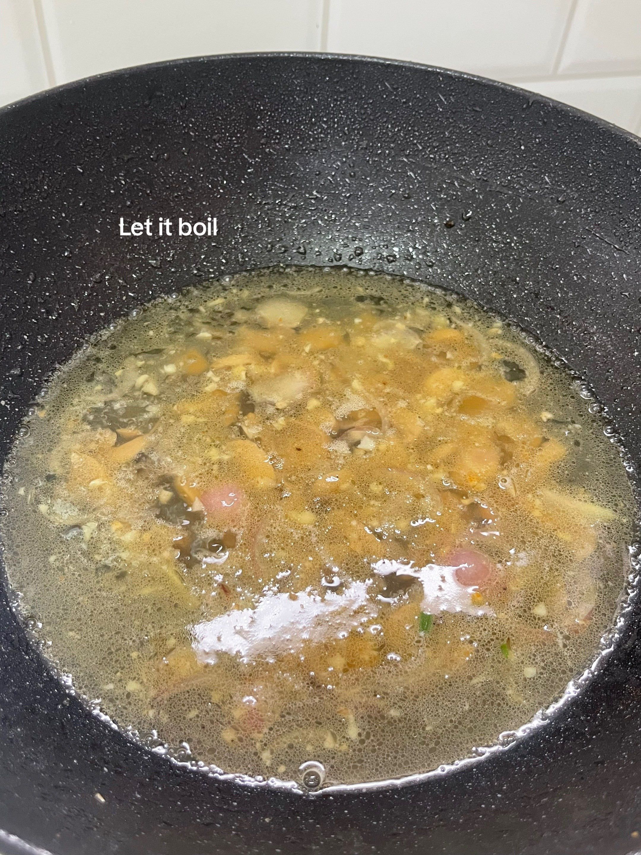 Creamy Mushroom Chicken Thighs with Baguio Beans