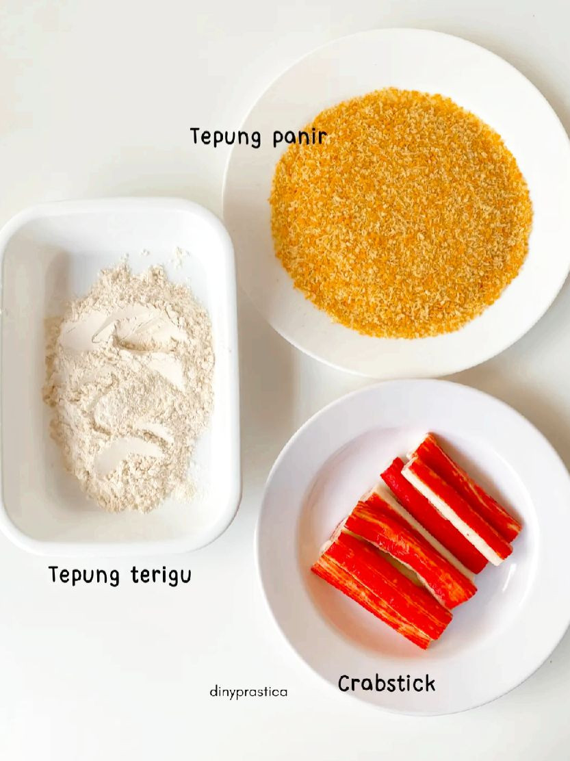 Crispy crabstick: ide cemilan mudah dan enak, goreng tepung panir