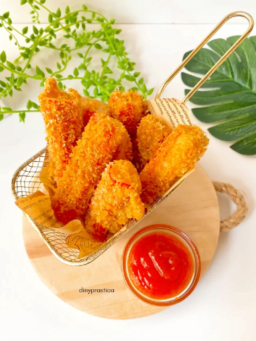 Crispy crabstick: ide cemilan mudah dan enak, goreng tepung panir