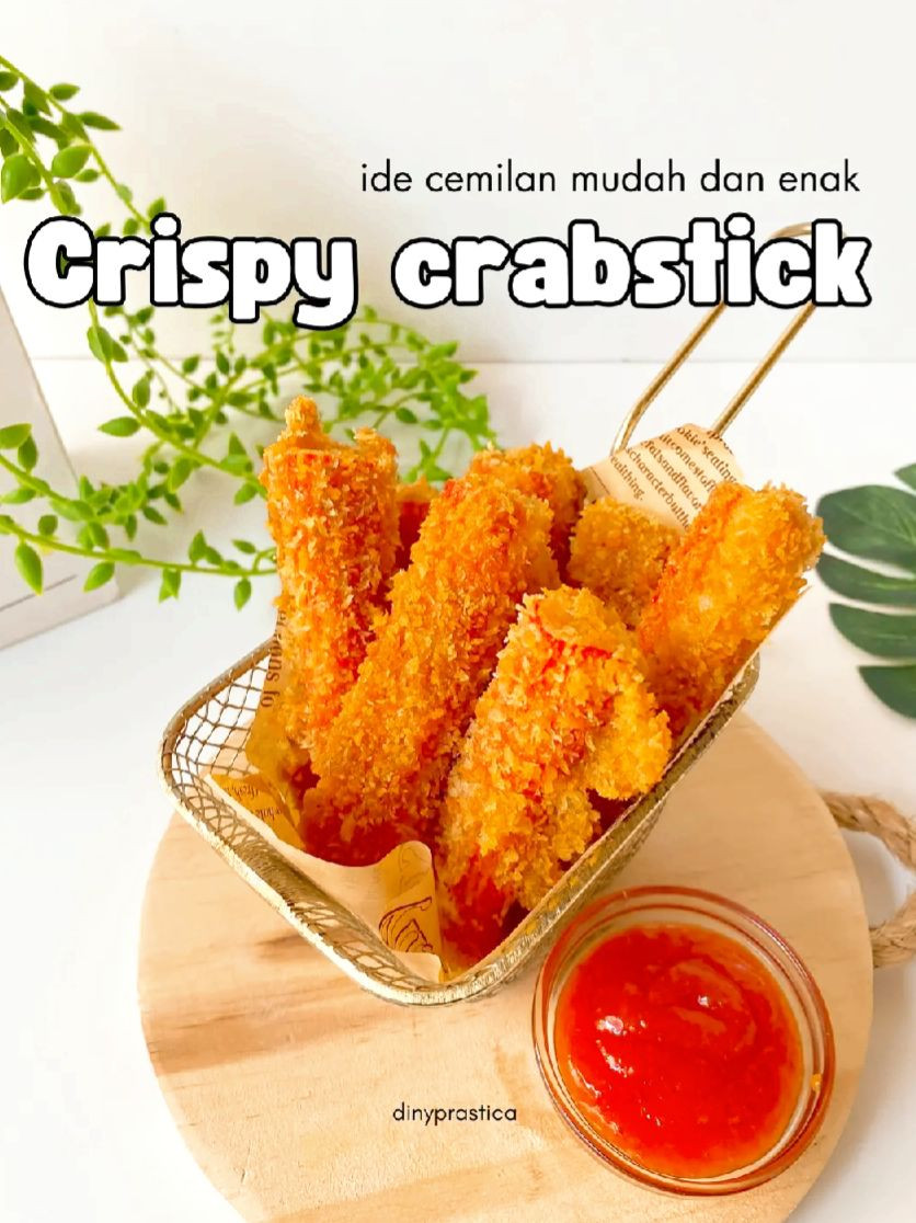 Crispy crabstick: ide cemilan mudah dan enak, goreng tepung panir