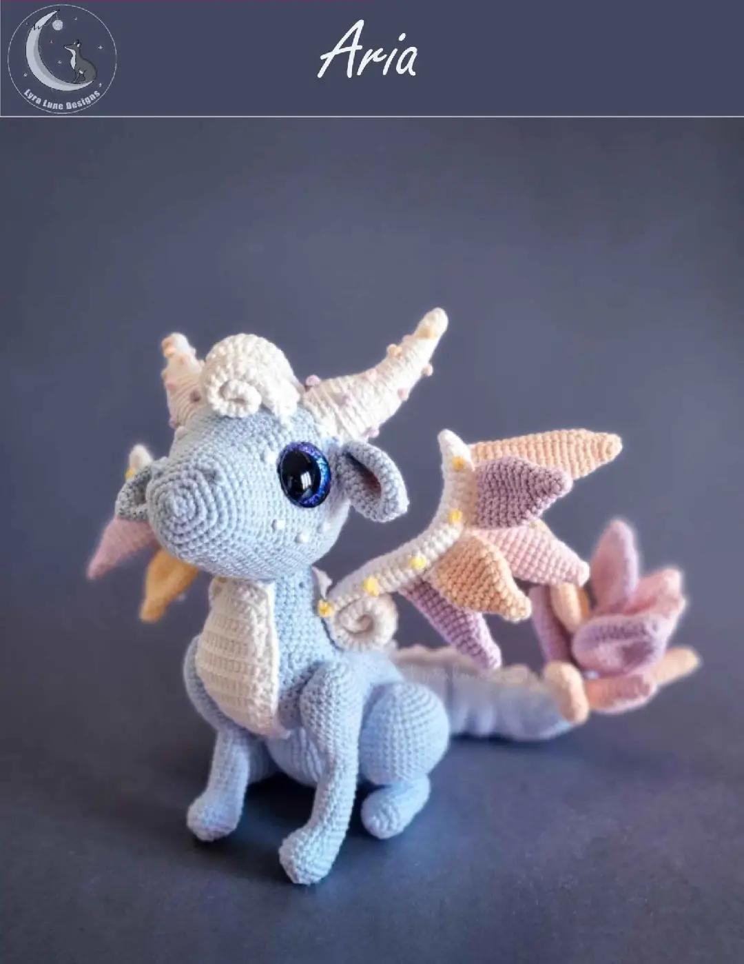 Crochet Air Dragon Aria Pattern Chart