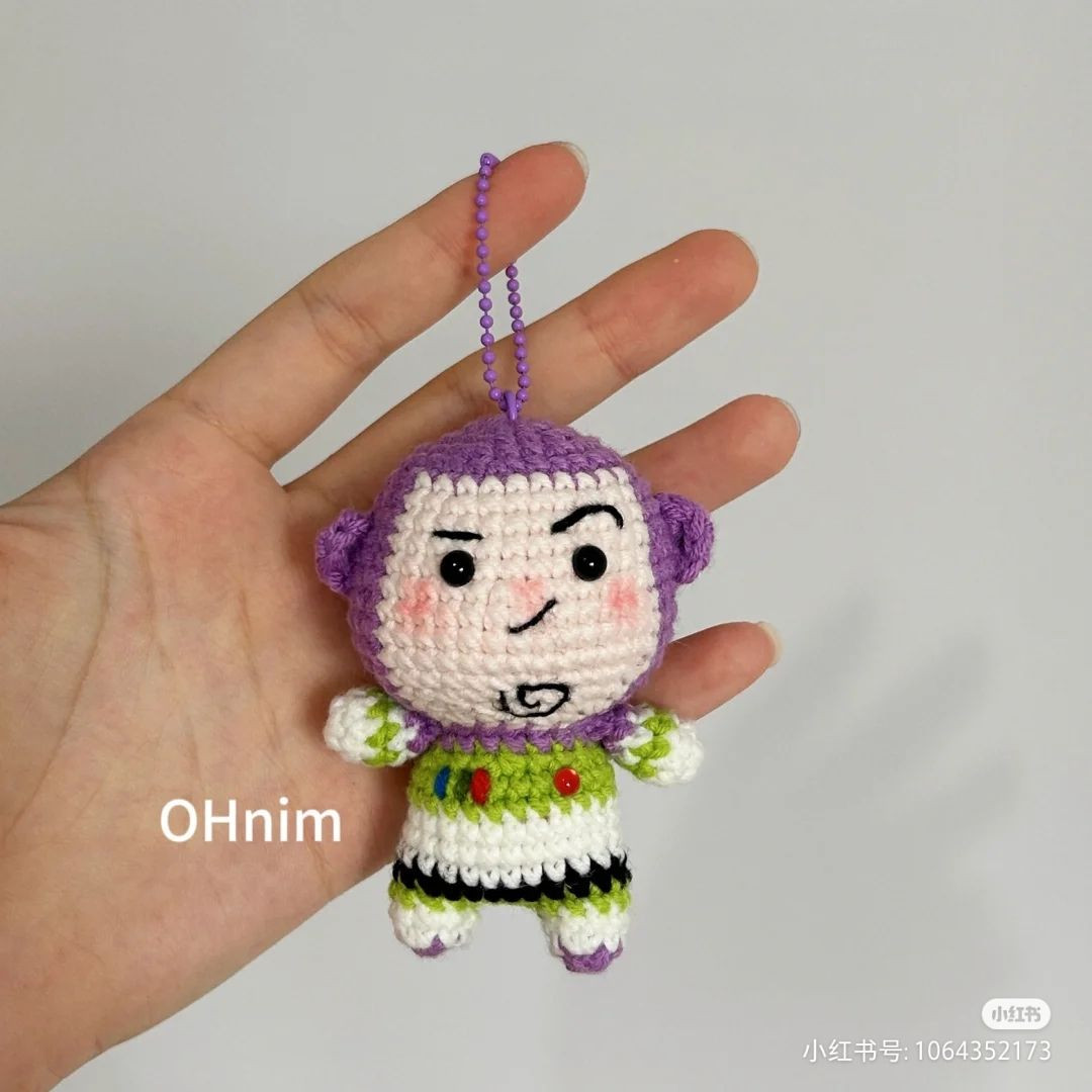 Crochet Amigurumi Buzz Lightyear Doll Pattern Chart