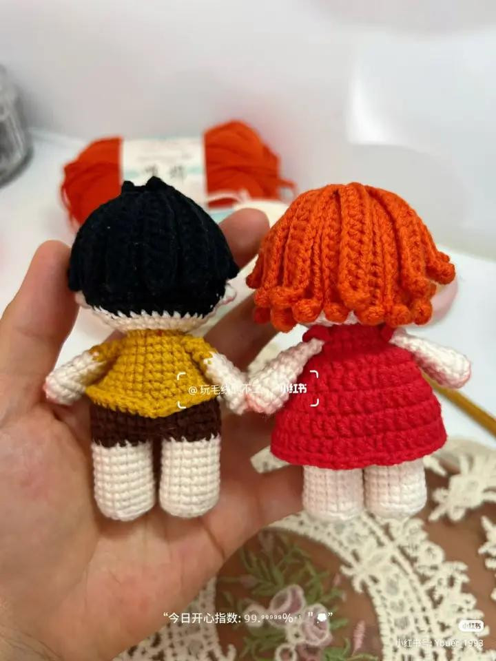 Crochet Amigurumi Couple Pattern Chart Tutorial