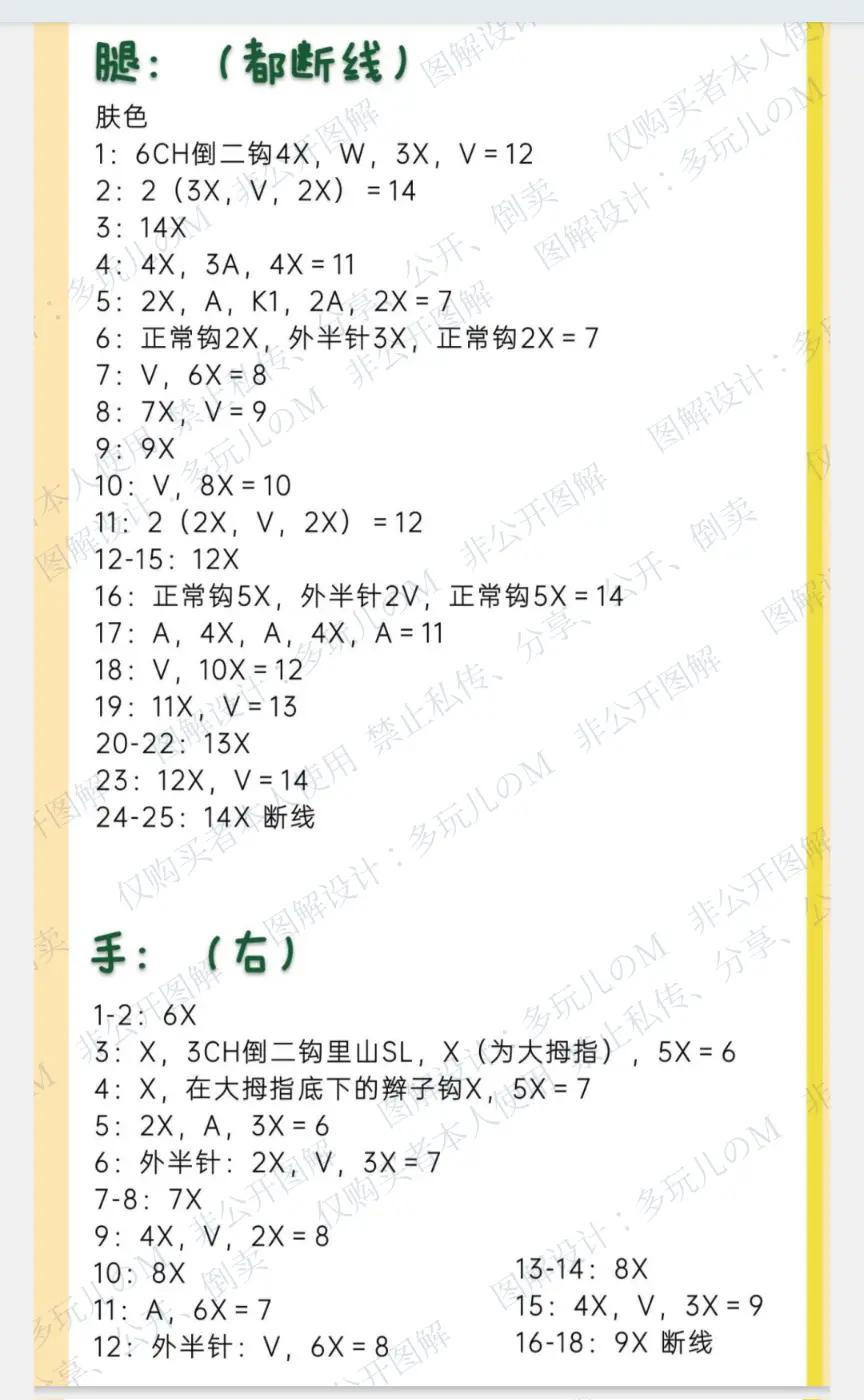 Crochet Amigurumi Doll Pattern: Big Onion Ming