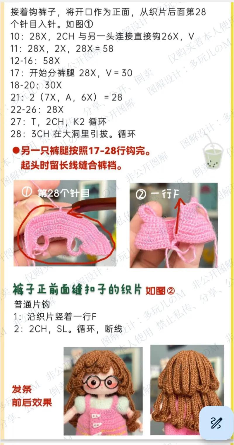 Crochet Amigurumi Doll Pattern: Big Onion Ming