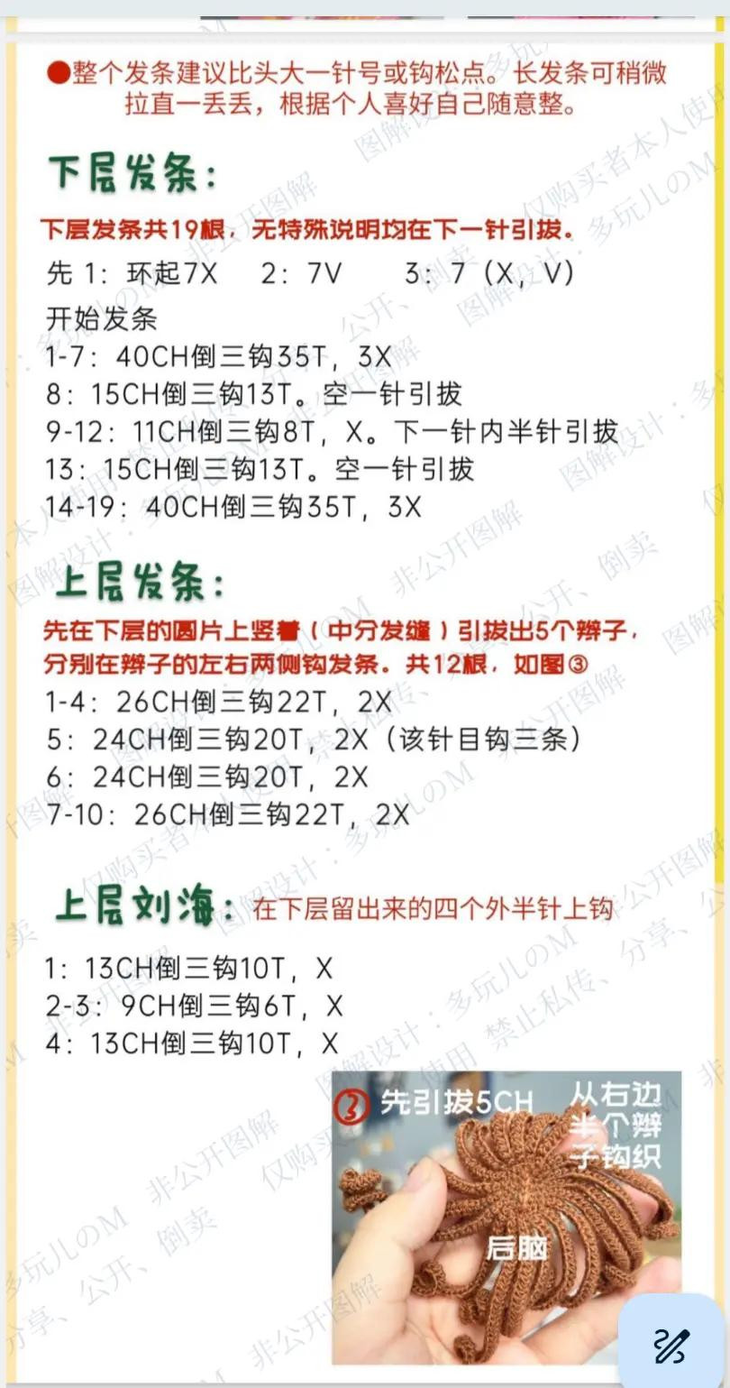 Crochet Amigurumi Doll Pattern: Big Onion Ming