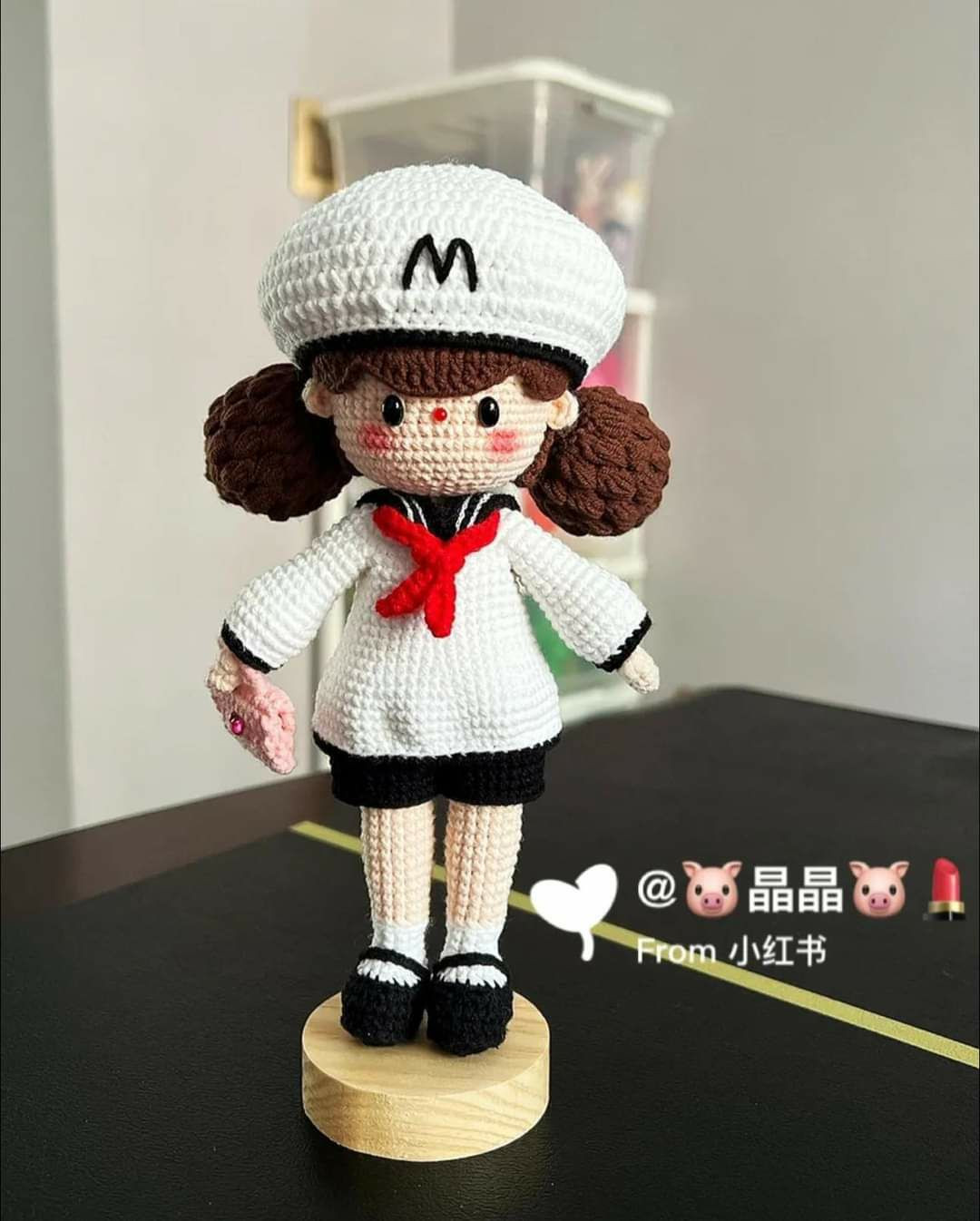 Crochet Amigurumi Doll Patterns: Sea Salt Girl and Fantasy Illustration with Detailed Instructions
