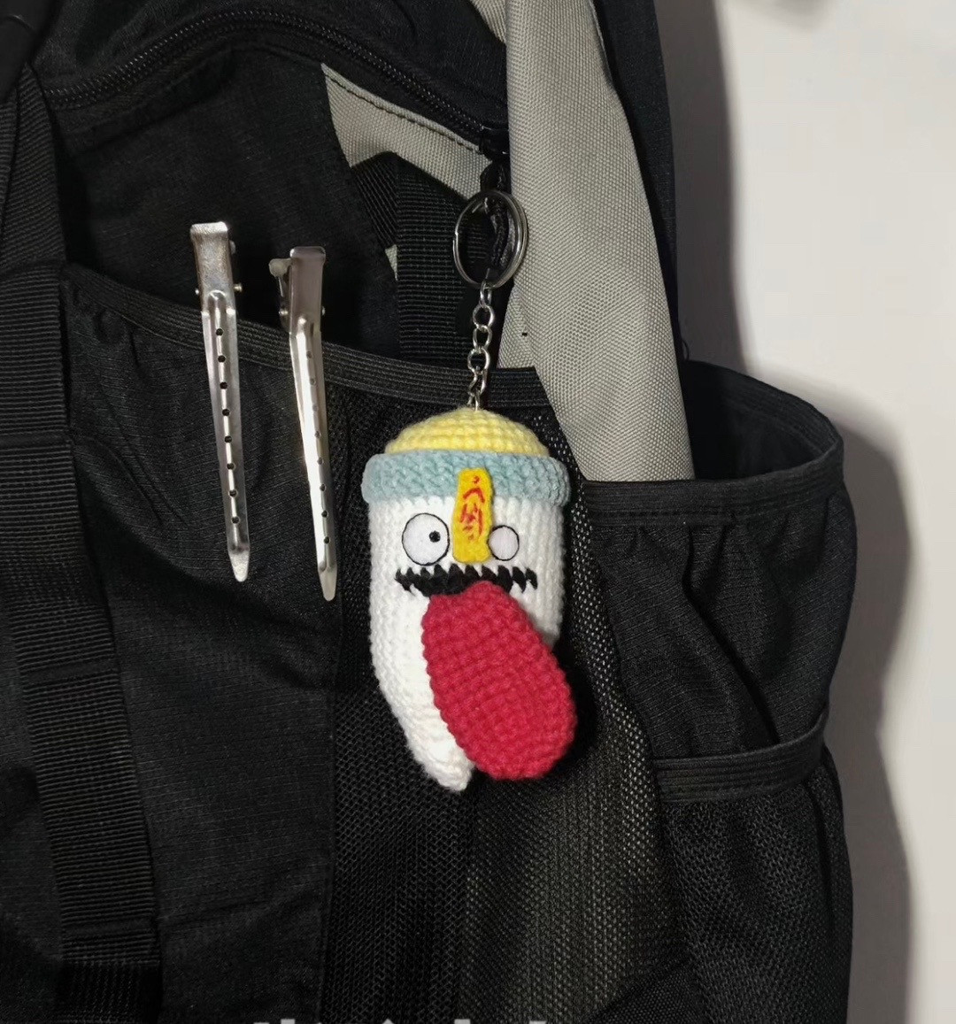 Crochet Amigurumi Dumpling Pattern with Funny Tongue