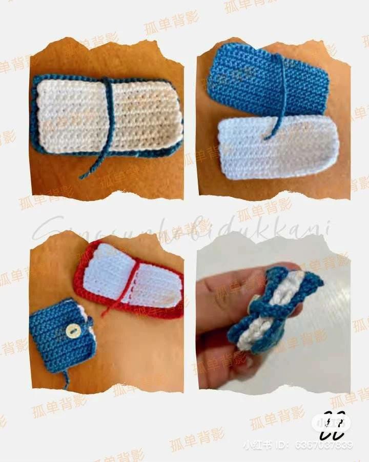 Crochet Amigurumi Girl Doll Pattern with Black Dress, Brown Hair and Accessories