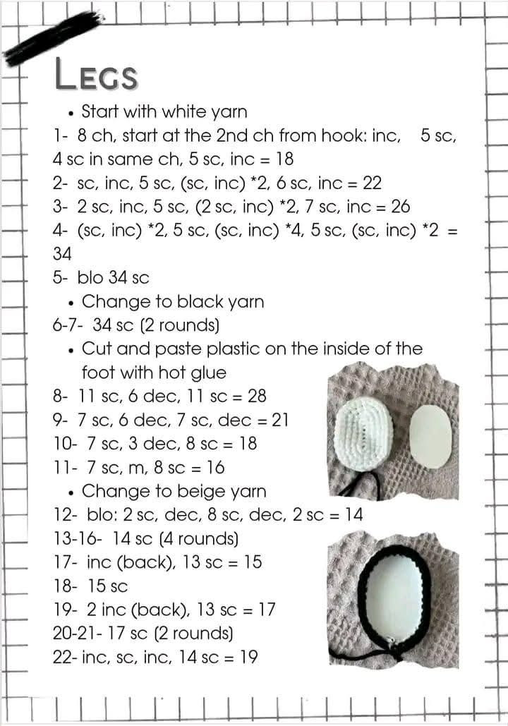 Crochet Amigurumi Girl Doll Pattern with Braids and Violin Background