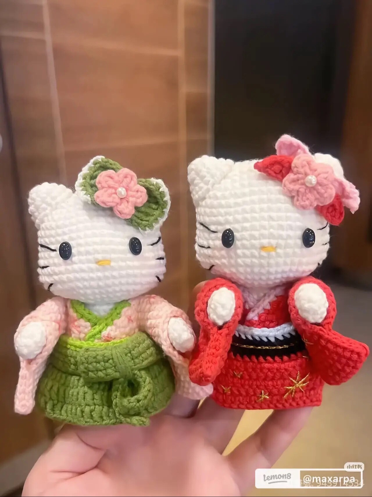 Crochet Amigurumi Hello Kitty Kimono Doll Pattern