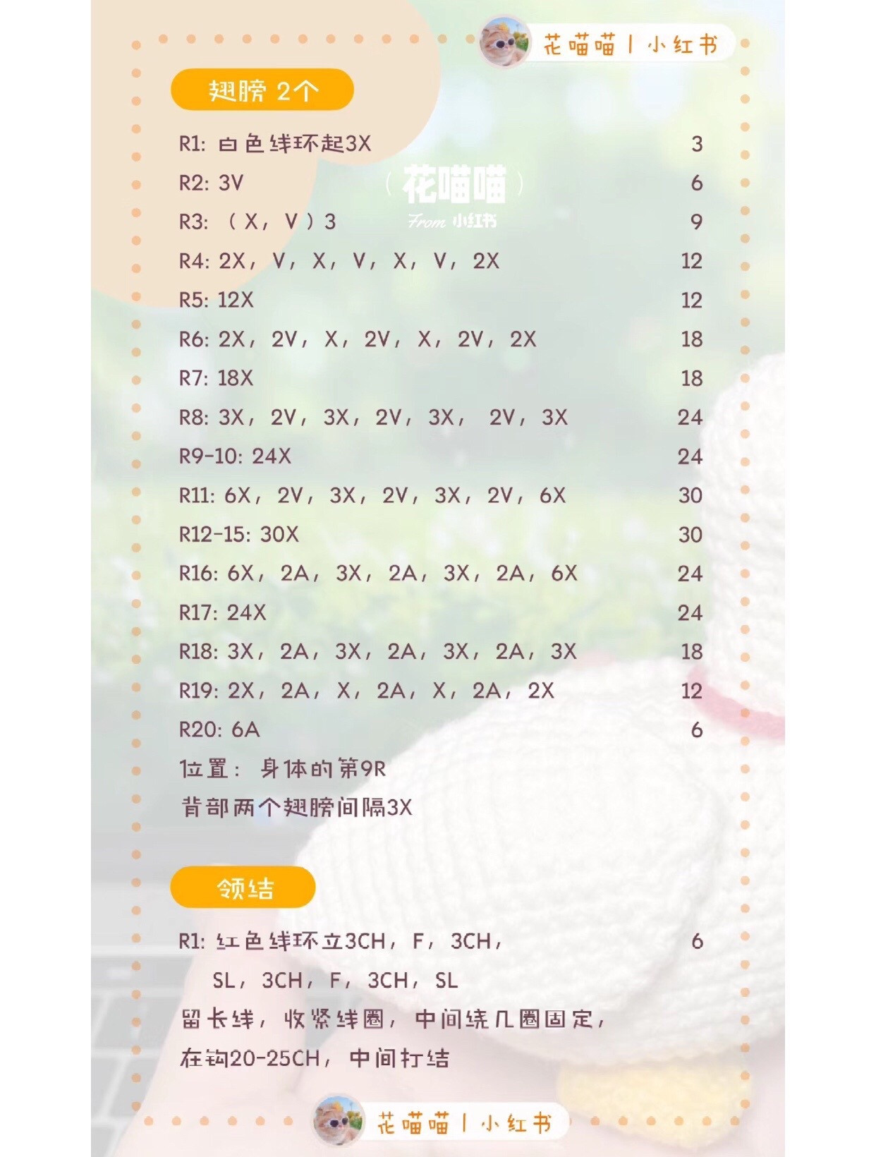 Crochet Amigurumi Mallard Duck Pattern with Red Bow Tie and Crown