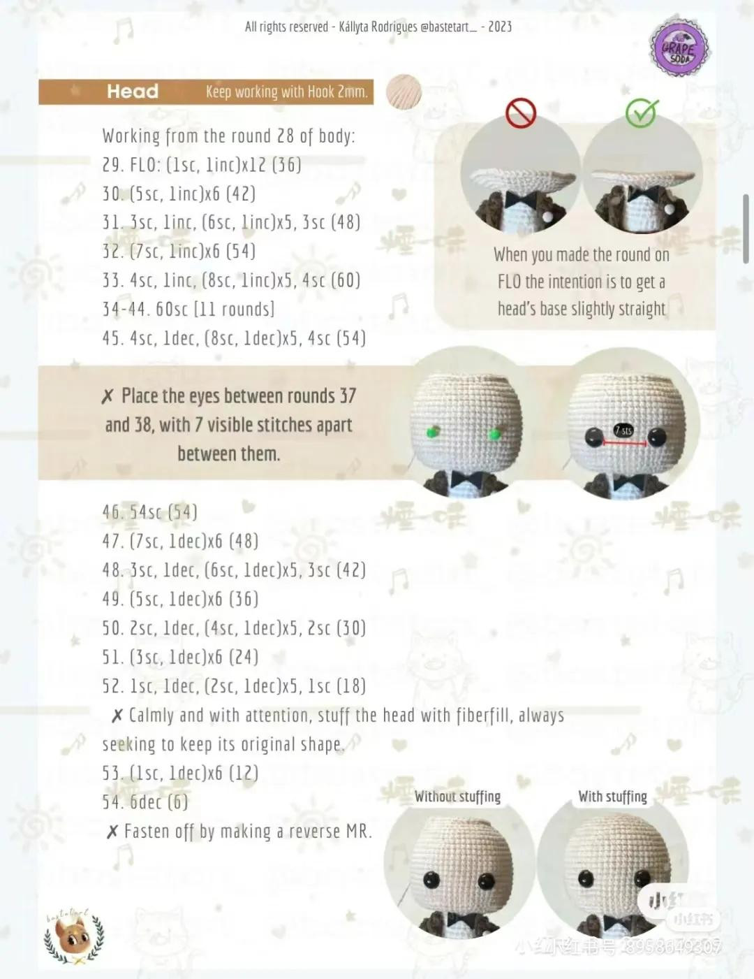 Crochet Amigurumi Mr. Carl Fredricksen Tutorial Pattern