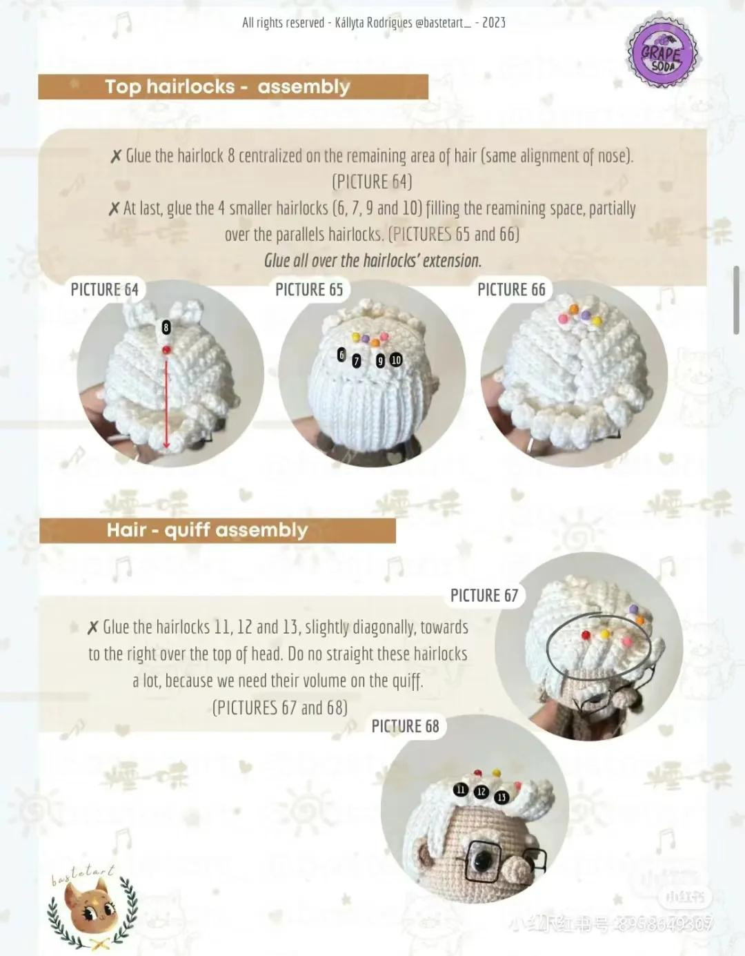 Crochet Amigurumi Mr. Carl Fredricksen Tutorial Pattern