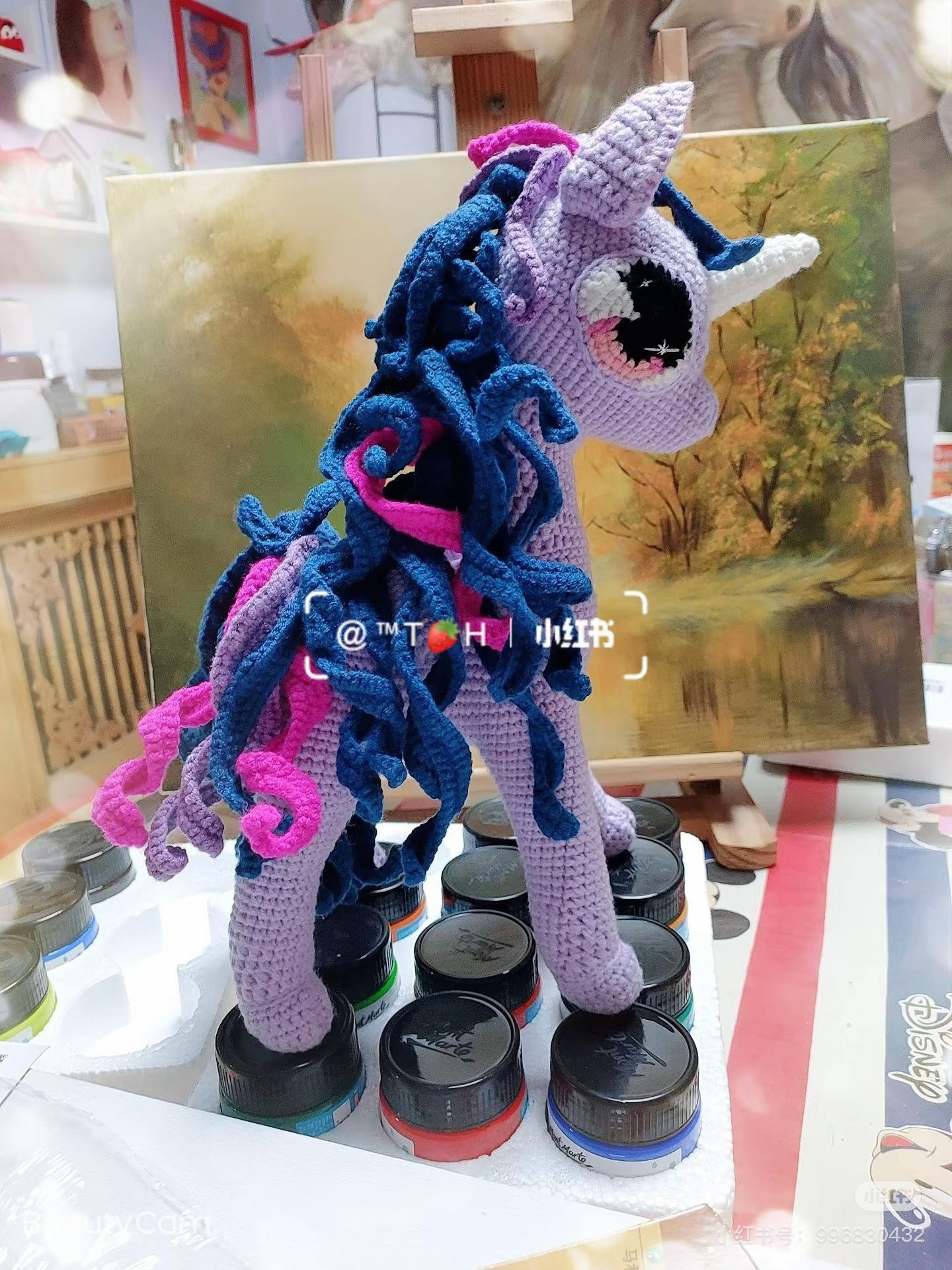 Crochet Amigurumi My Little Pony Tutorial Chart Pattern
