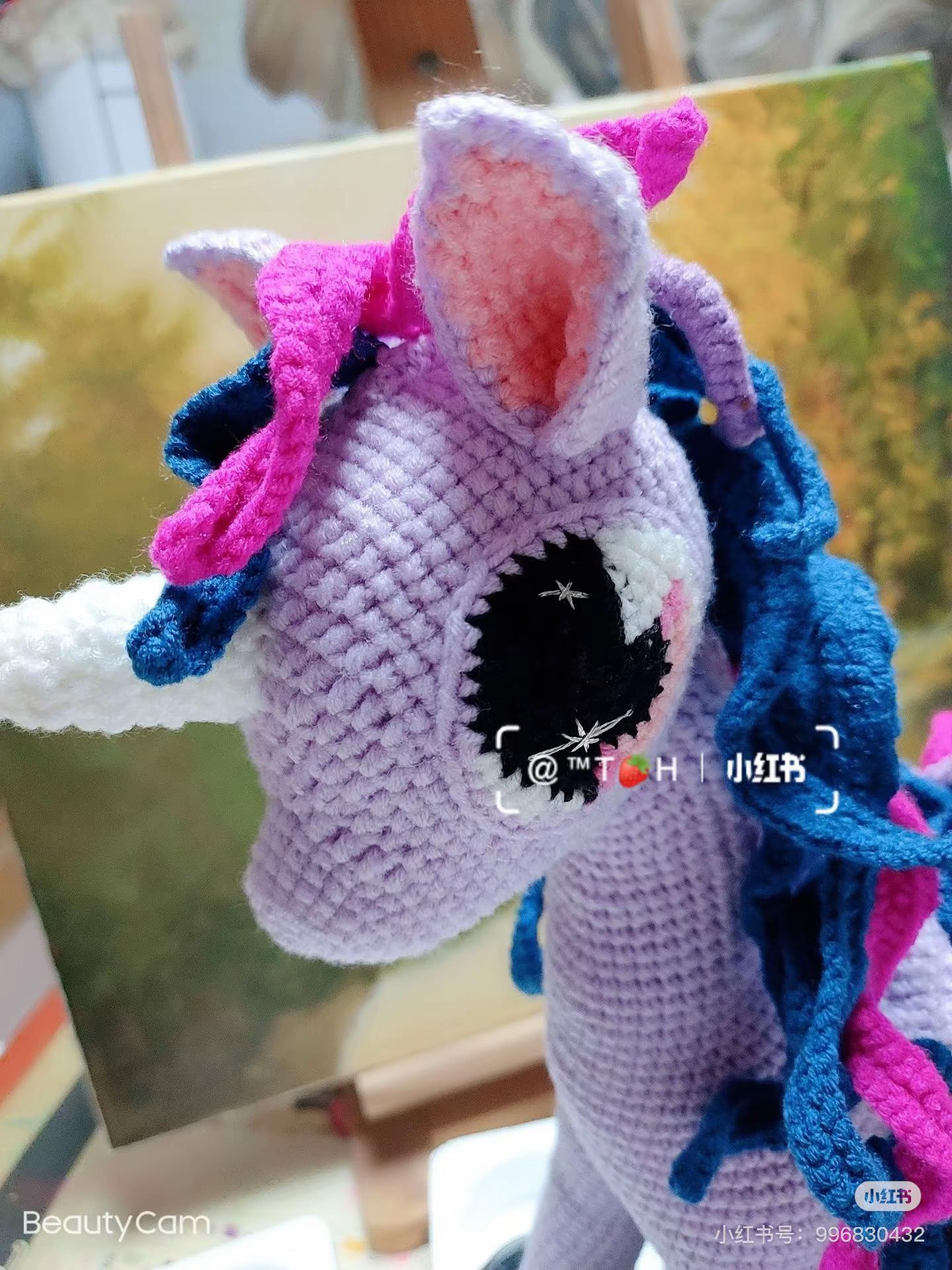 Crochet Amigurumi My Little Pony Tutorial Chart Pattern
