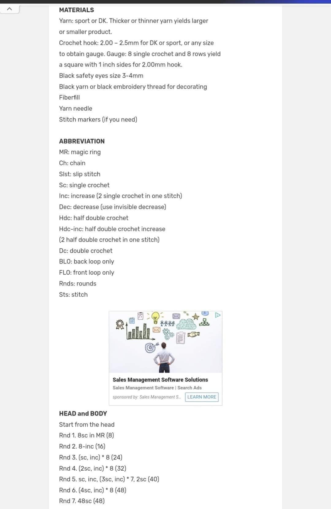 Crochet Amigurumi Panda Bear Pattern with Hat and Shirt