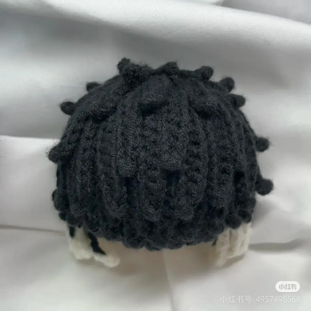 Crochet Amigurumi Pattern: Bungo Stray Dogs Ryunosuke Akutagawa Head