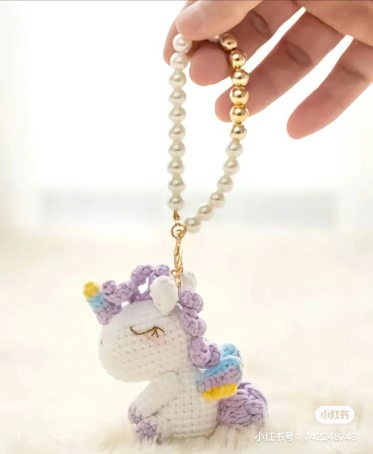 Crochet Amigurumi Pattern Collection: Lion Dance Rabbit, Unicorn, and Little Sheep Dolls with Detailed Instructions