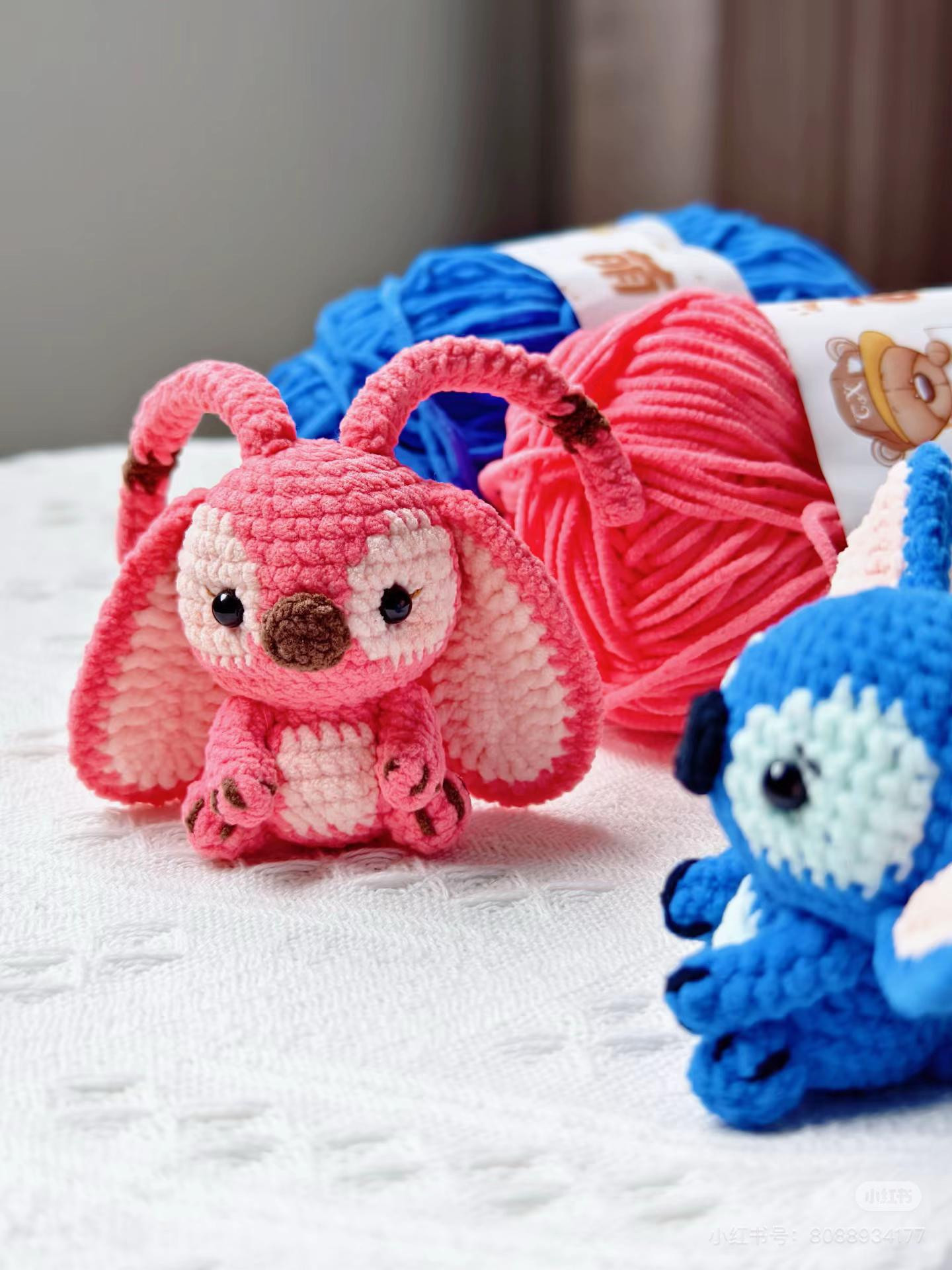 Crochet Amigurumi Pattern: Stitch, Angel, and Plush Doll Tutorial