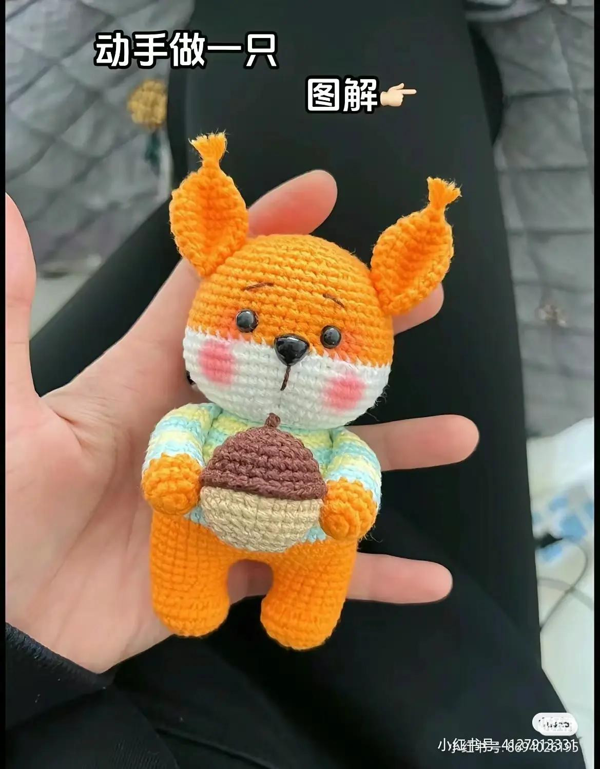 Crochet Amigurumi Patterns: Cute Monster with Pink Bow and Teddy Bear in Overalls