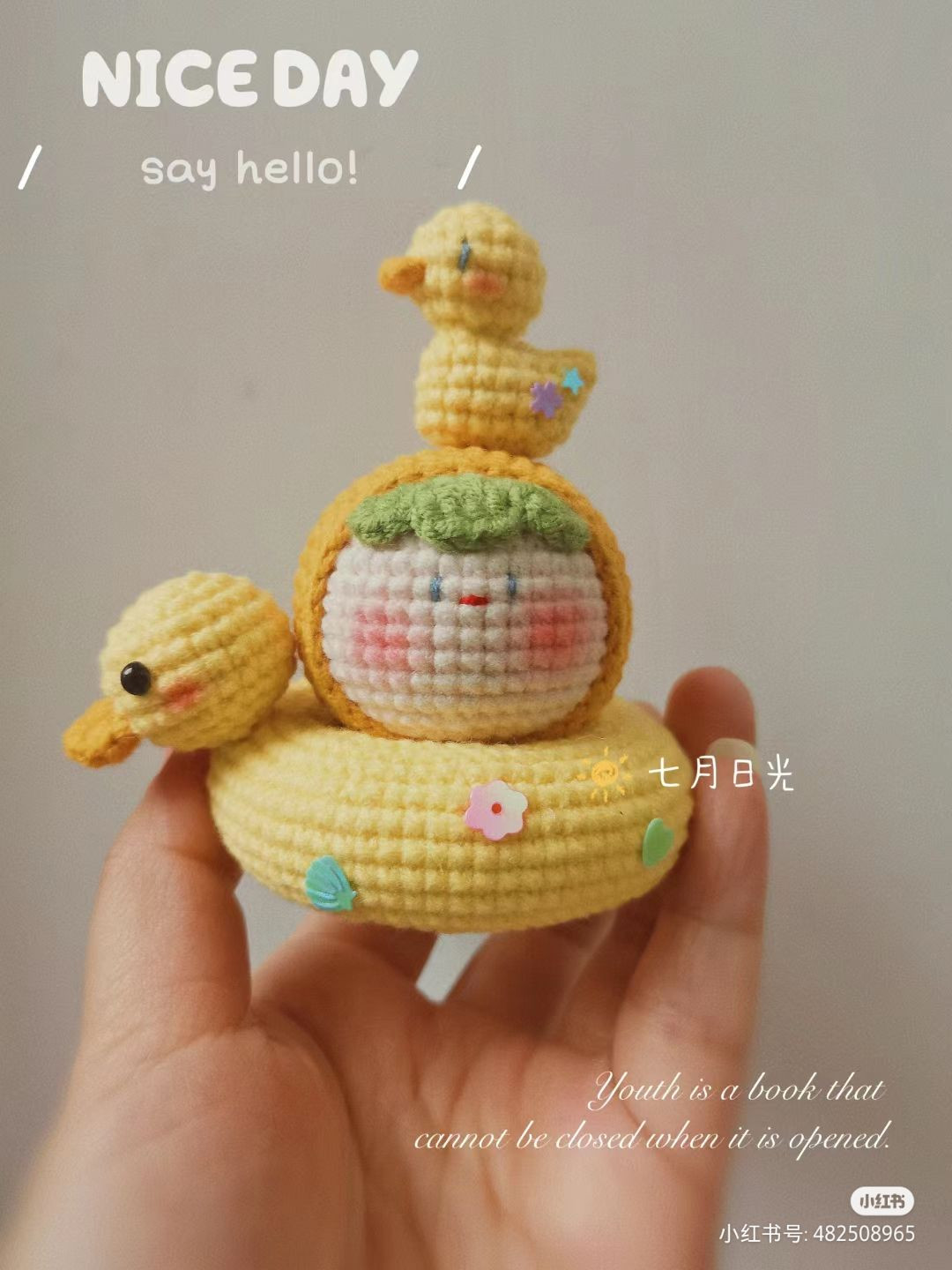 Crochet Amigurumi Patterns: Dumbo Elephant and Summer Duck Free Charts