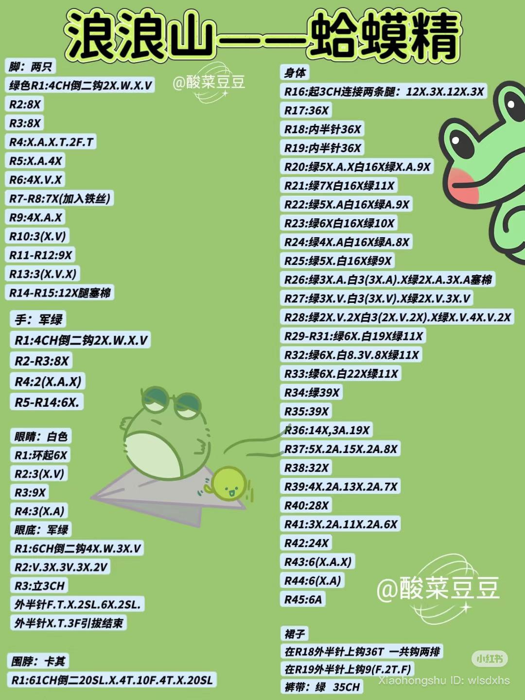 Crochet Amigurumi Patterns: Lang Lang Shan Little Monsters