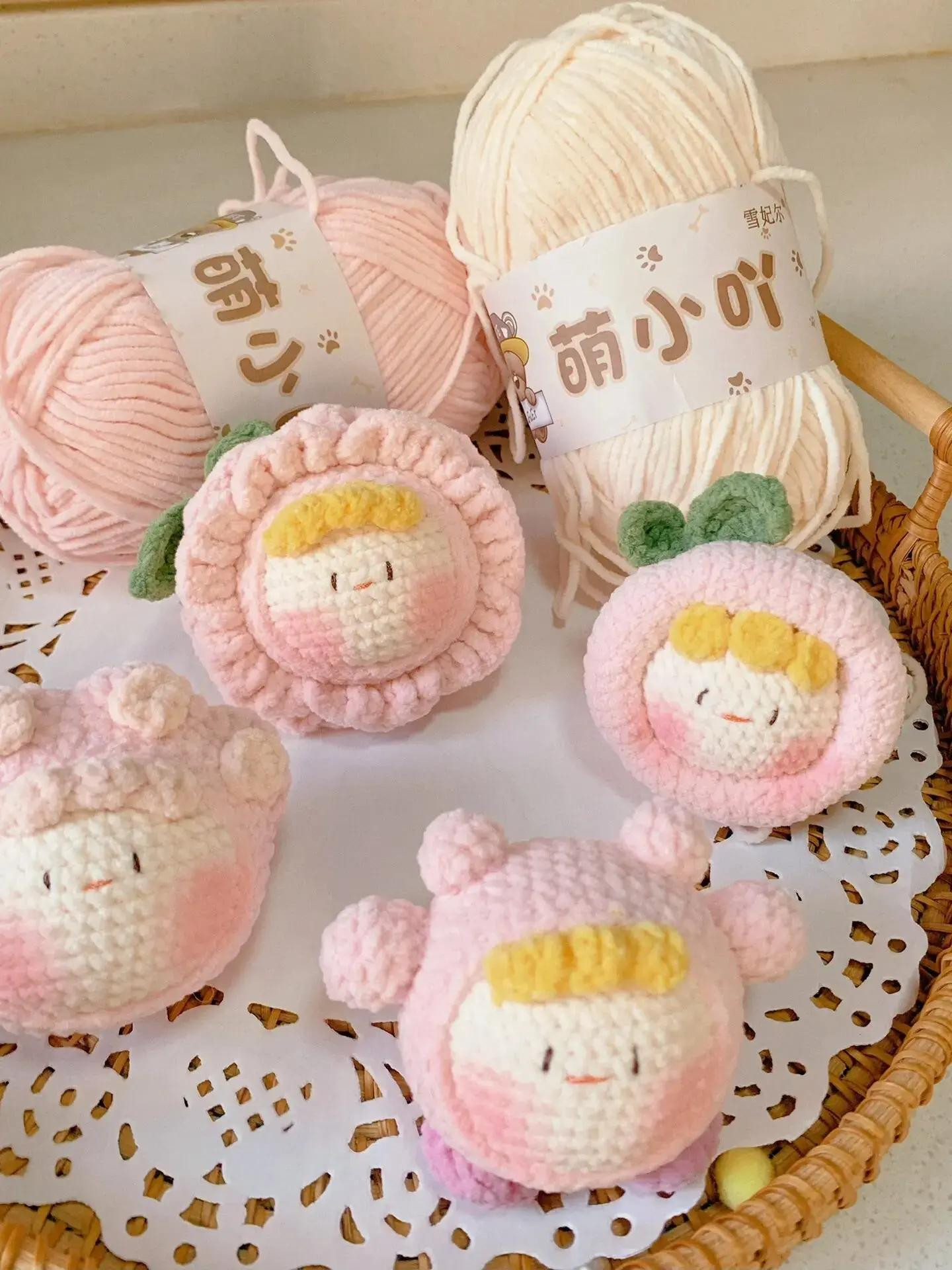 Crochet Amigurumi Patterns: Lotus Rabbit, Frog Dango & Corn Bunny