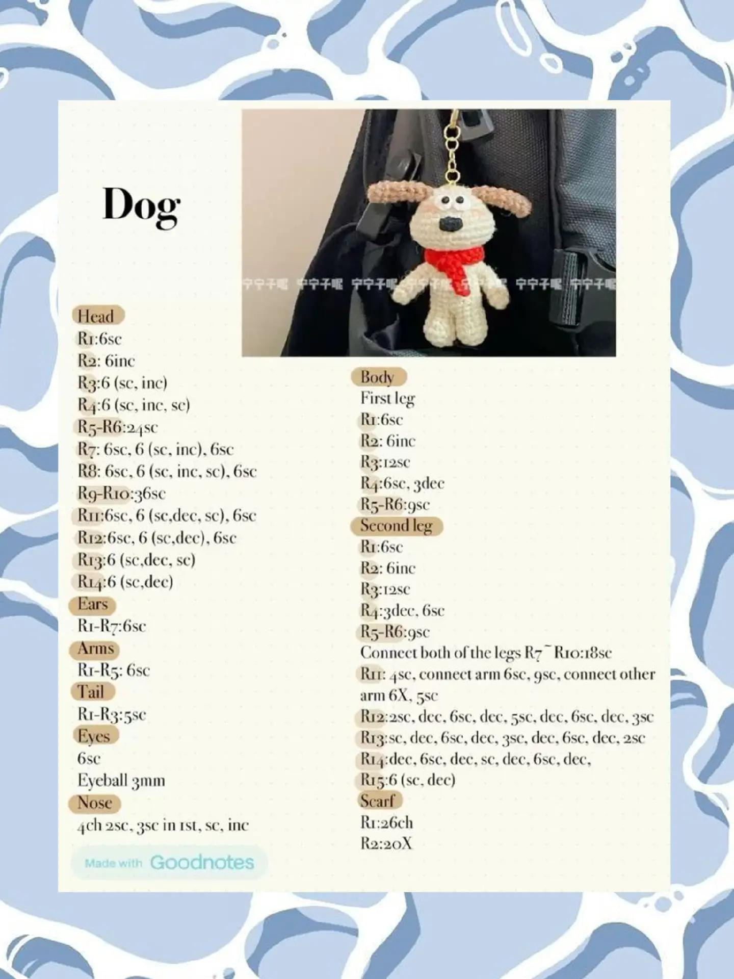 Crochet Amigurumi Patterns: Teddy Bear, Dog, Molang Rabbit, and Froggy