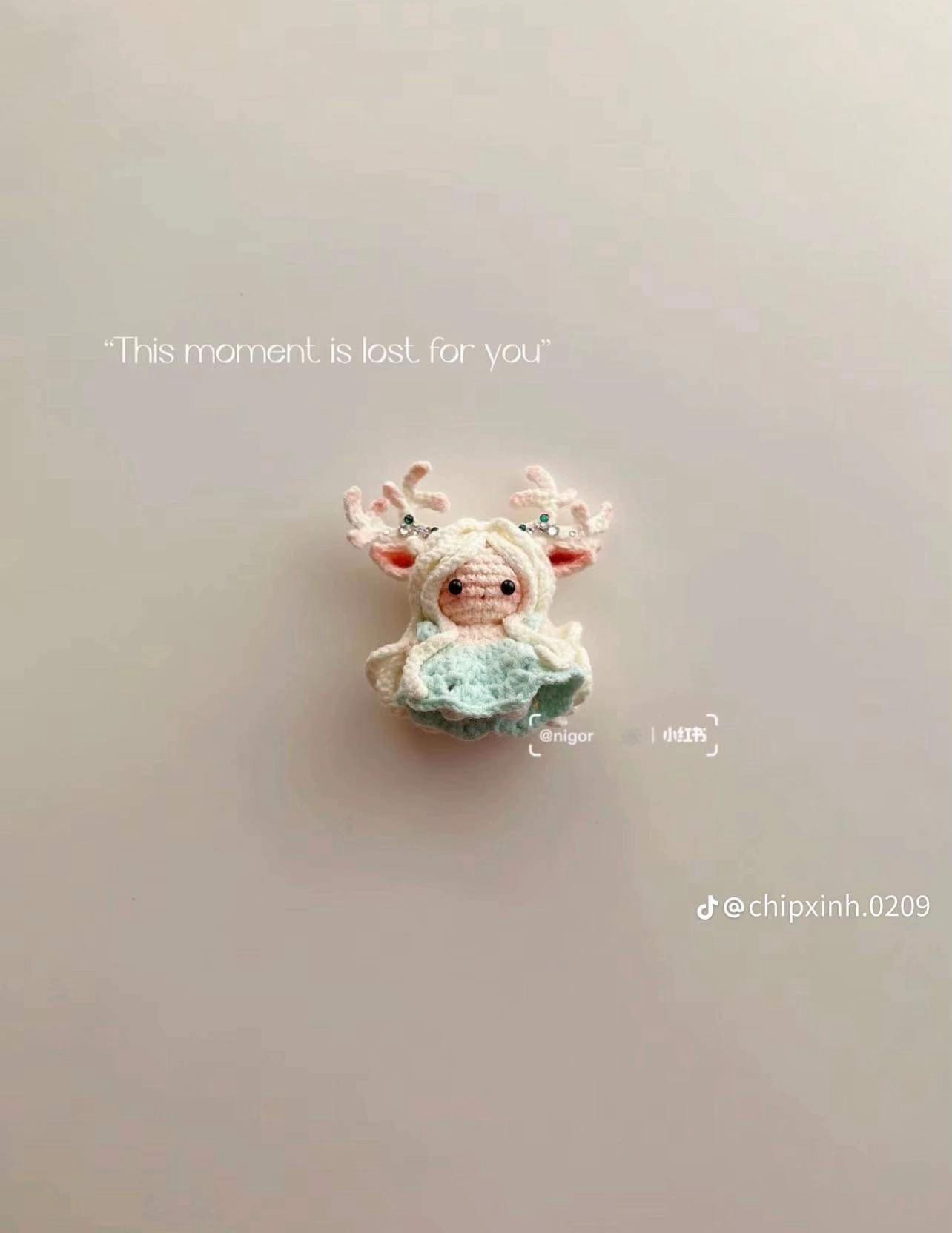 Crochet Amigurumi Princess and Deer Fairy Doll Pattern