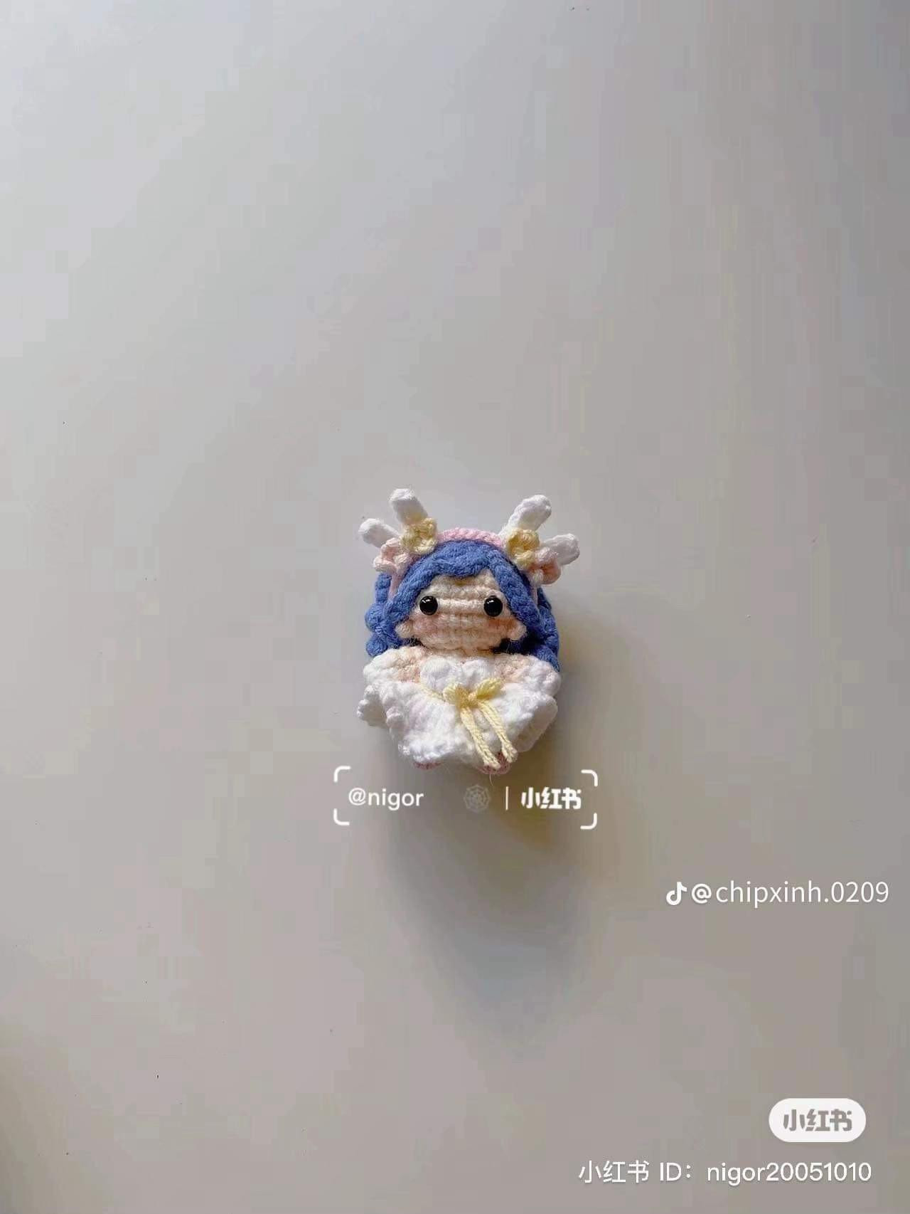 Crochet Amigurumi Princess and Deer Fairy Doll Pattern