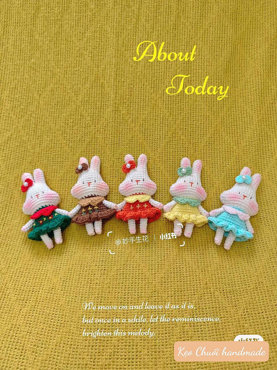 Crochet Amigurumi Rabbit Pattern Tutorial