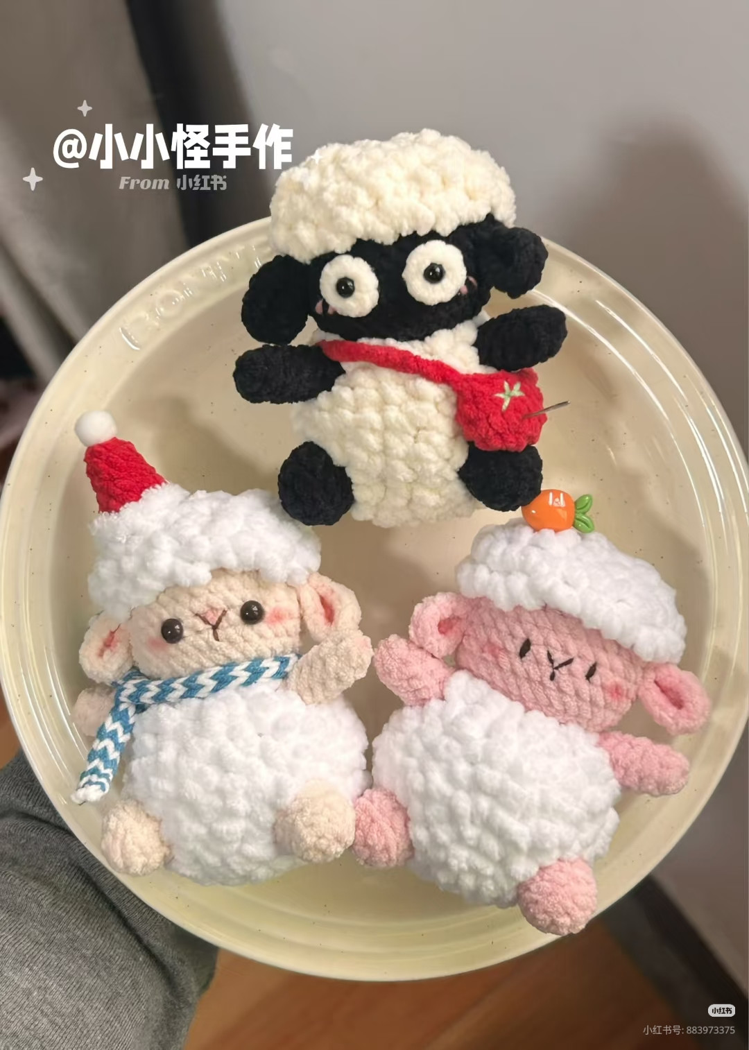 Crochet Amigurumi Sheep Pattern: Little Baa Baa Tutorial Chart