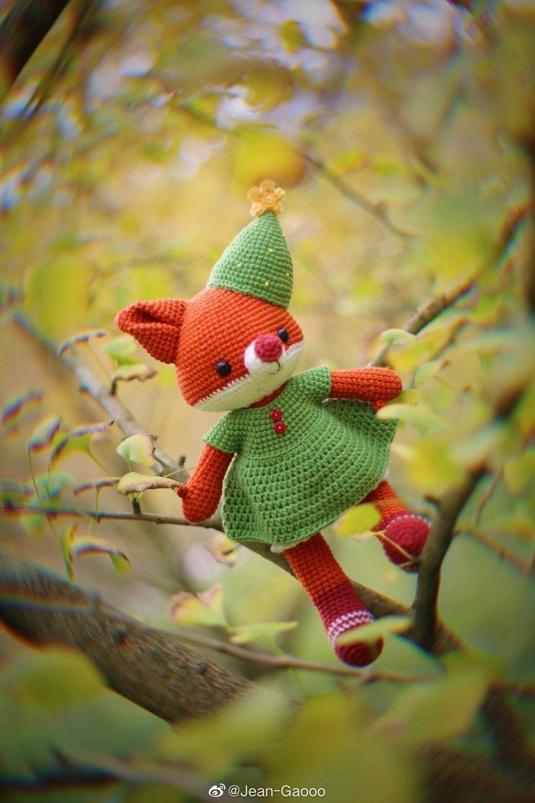 Crochet Amigurumi Squirrel Doll Pattern Chart